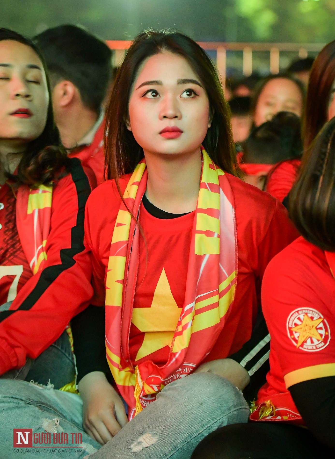 Tin nhanh - Ngắm nhìn dàn ‘hot girl’ cổ vũ trong trận đấu giữa U22 Việt Nam và U22 Indonesia (Hình 8).