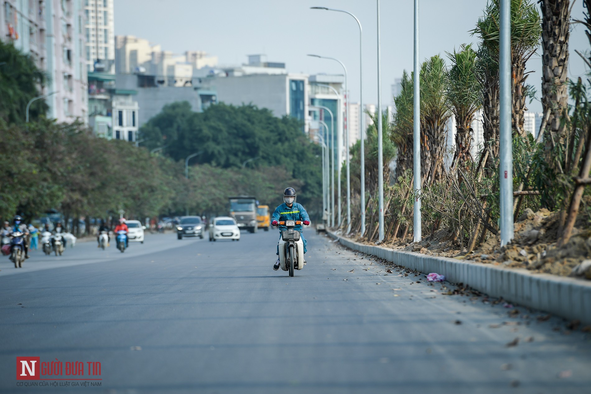 Tin nhanh - Toàn cảnh Đại Lộ Thăng Long được đầu tư 40 tỷ mở thêm 4 làn xe (Hình 3).