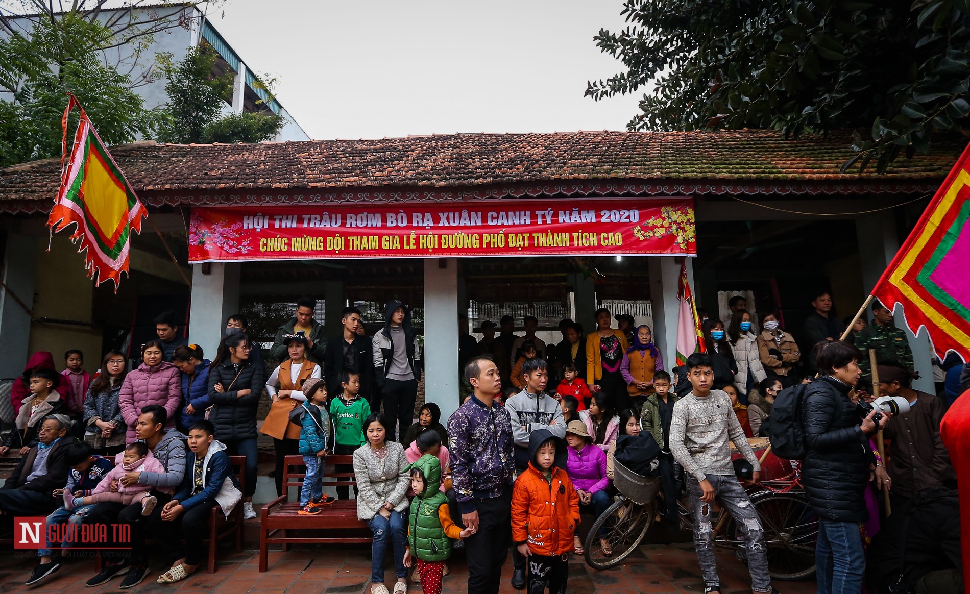 Tin nhanh - Vĩnh Phúc: Độc đáo lễ hội “Trâu rơm, bò rạ” (Hình 5).