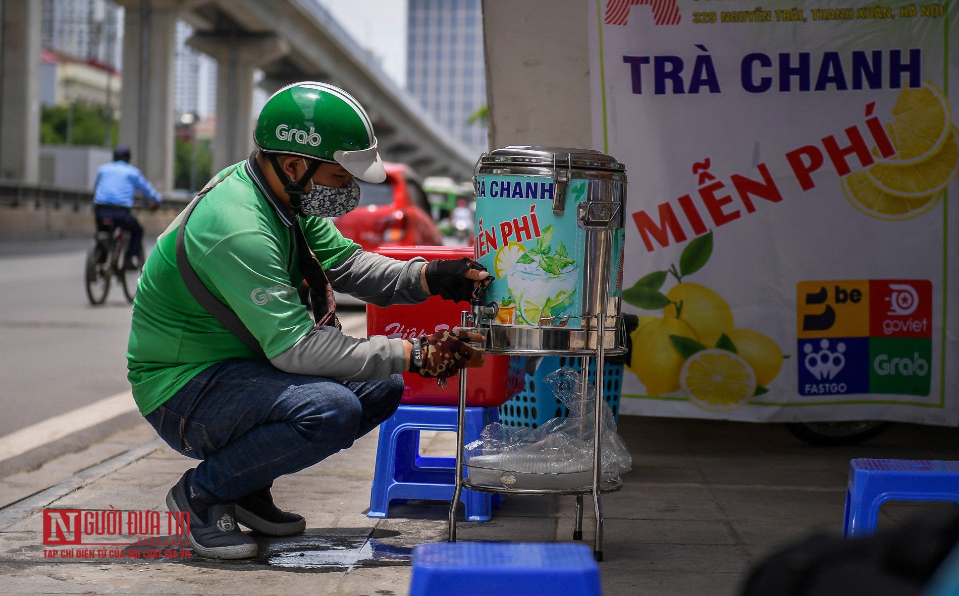 Tin nhanh - Tiệm trà chanh 0 đồng đón khách trong đợt nóng cao điểm  (Hình 4).