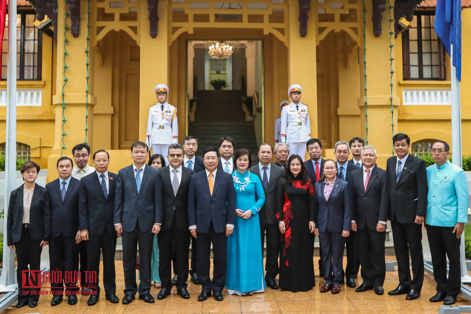 Tin nhanh - Trang nghiêm lễ thượng cờ ASEAN nhân kỷ niệm 53 năm thành lập (Hình 9).