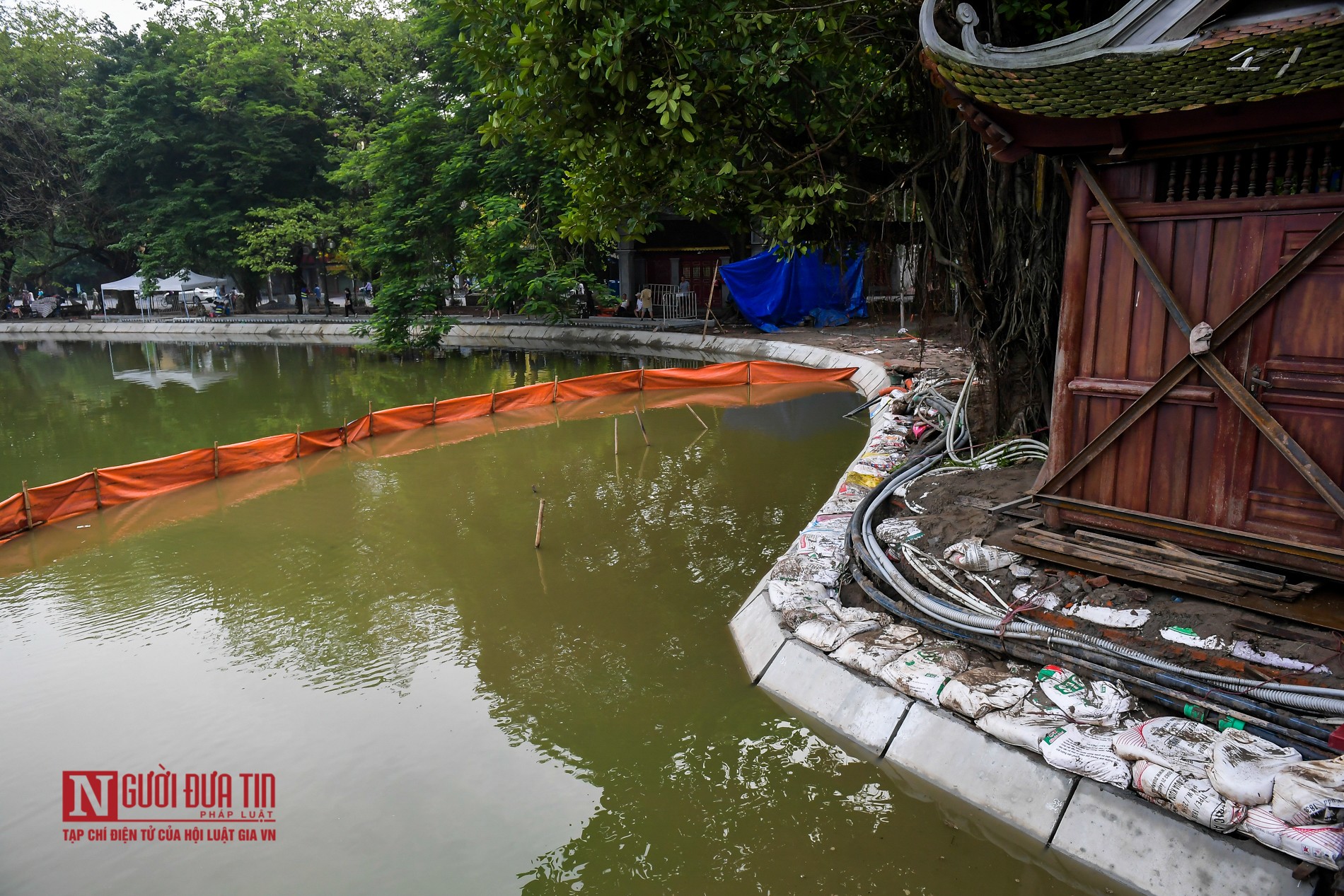 Tin nhanh - Hợp long kè hồ Hoàn Kiếm (Hình 13).