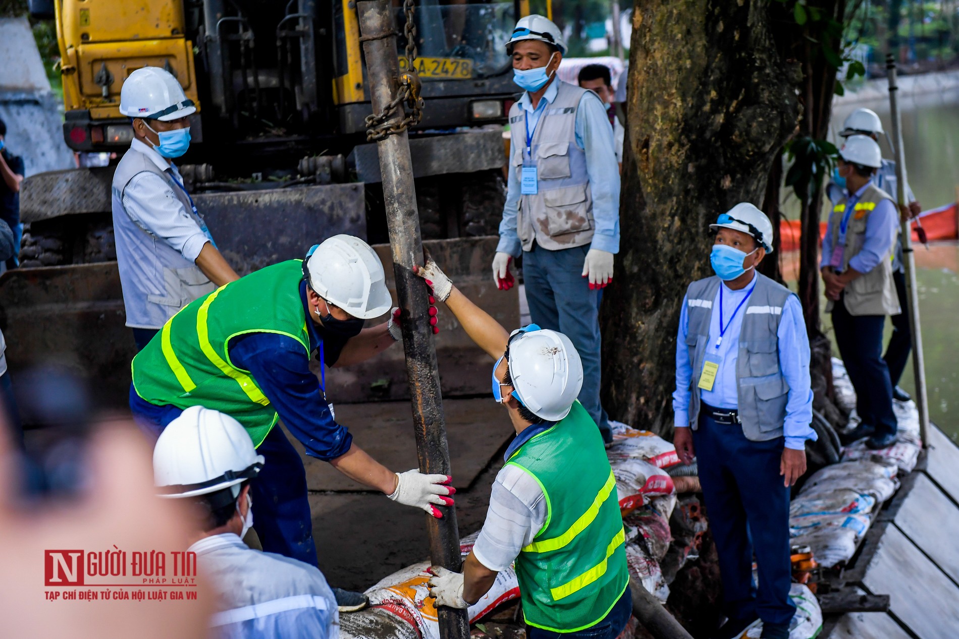 Tin nhanh - Hợp long kè hồ Hoàn Kiếm