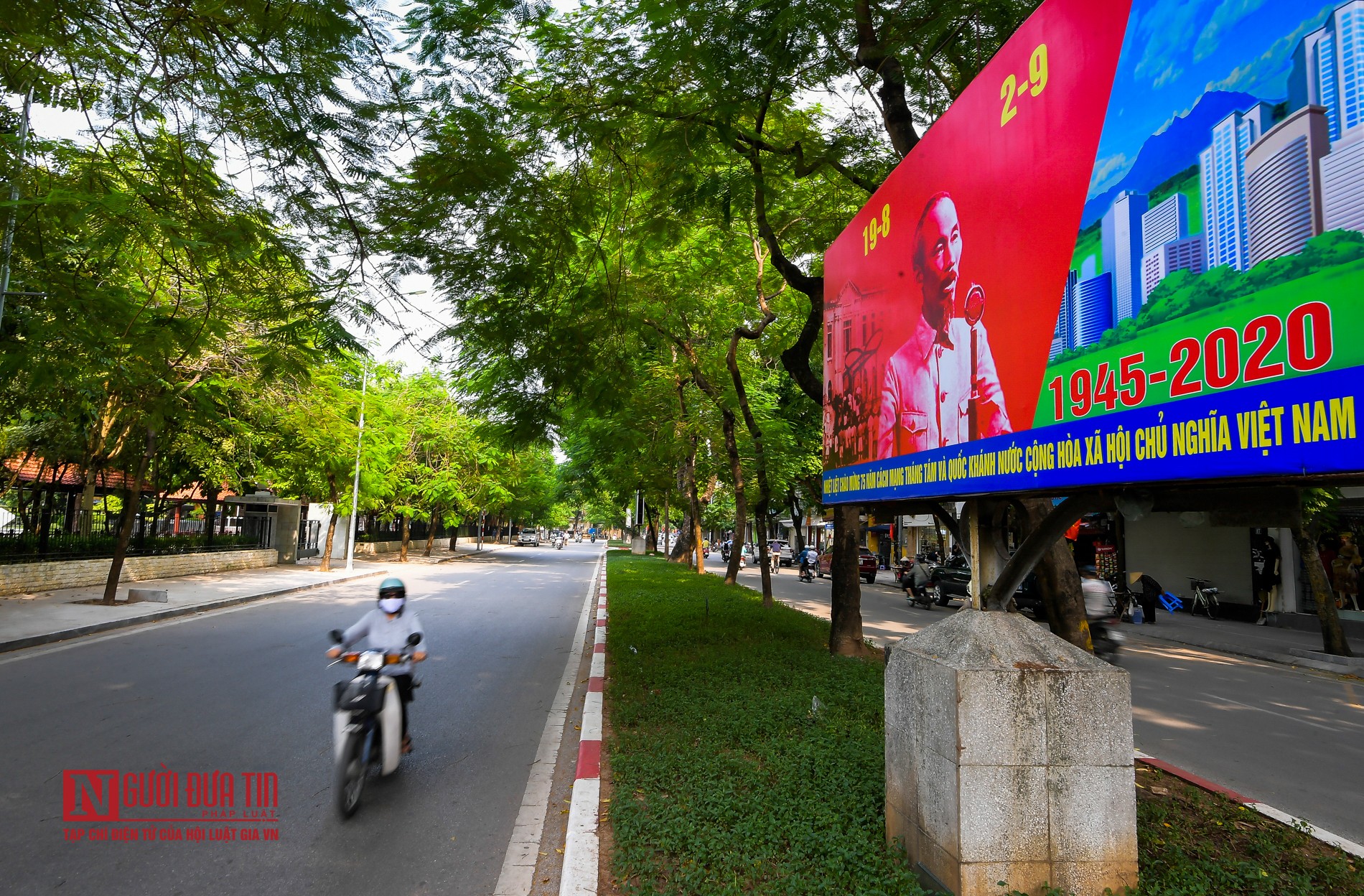 Tin nhanh - Thủ đô trang hoàng cờ hoa chào mừng Quốc khánh 2/9 (Hình 6).