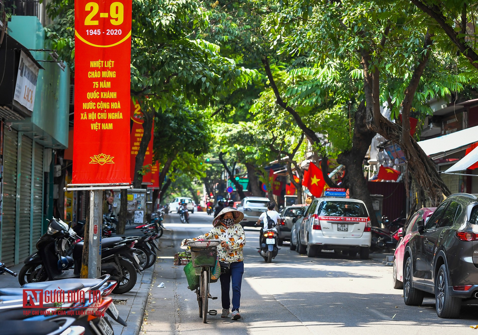 Tin nhanh - Thủ đô trang hoàng cờ hoa chào mừng Quốc khánh 2/9 (Hình 8).