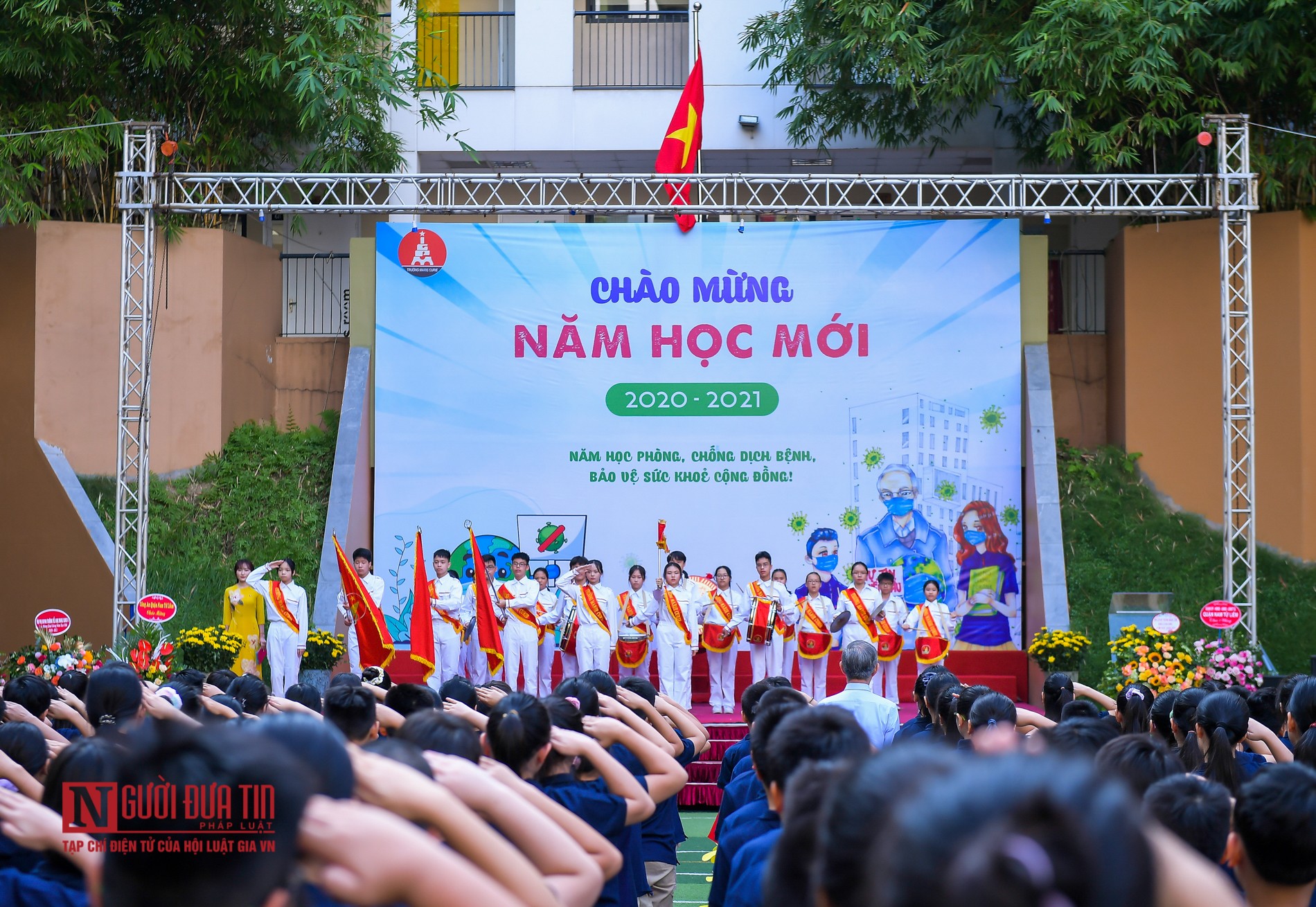 Tin nhanh - Lễ khai giảng đặc biệt mùa Covid-19 (Hình 13).