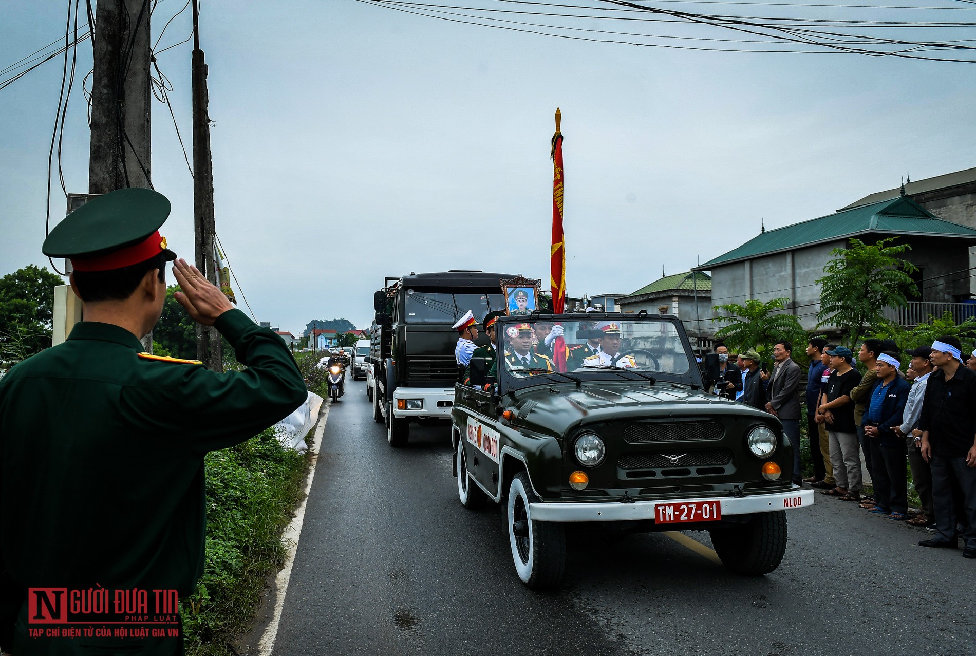 Tin nhanh - Tang lễ Thiếu tướng Nguyễn Hữu Hùng tại quê nhà (Hình 2).