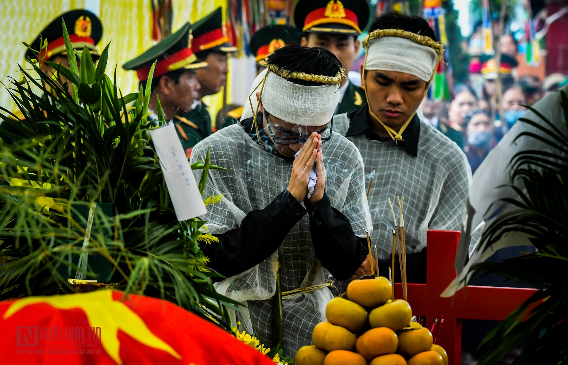 Tin nhanh - Tang lễ Thiếu tướng Nguyễn Hữu Hùng tại quê nhà (Hình 15).