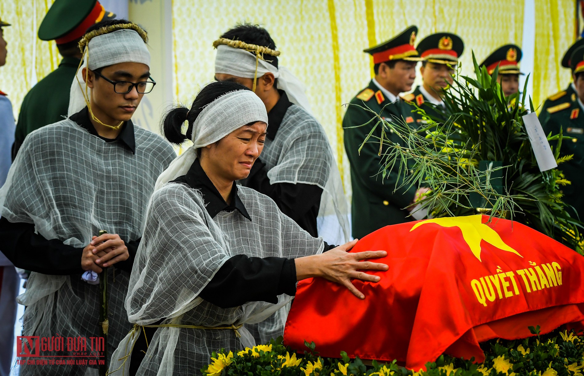 Tin nhanh - Tang lễ Thiếu tướng Nguyễn Hữu Hùng tại quê nhà (Hình 16).