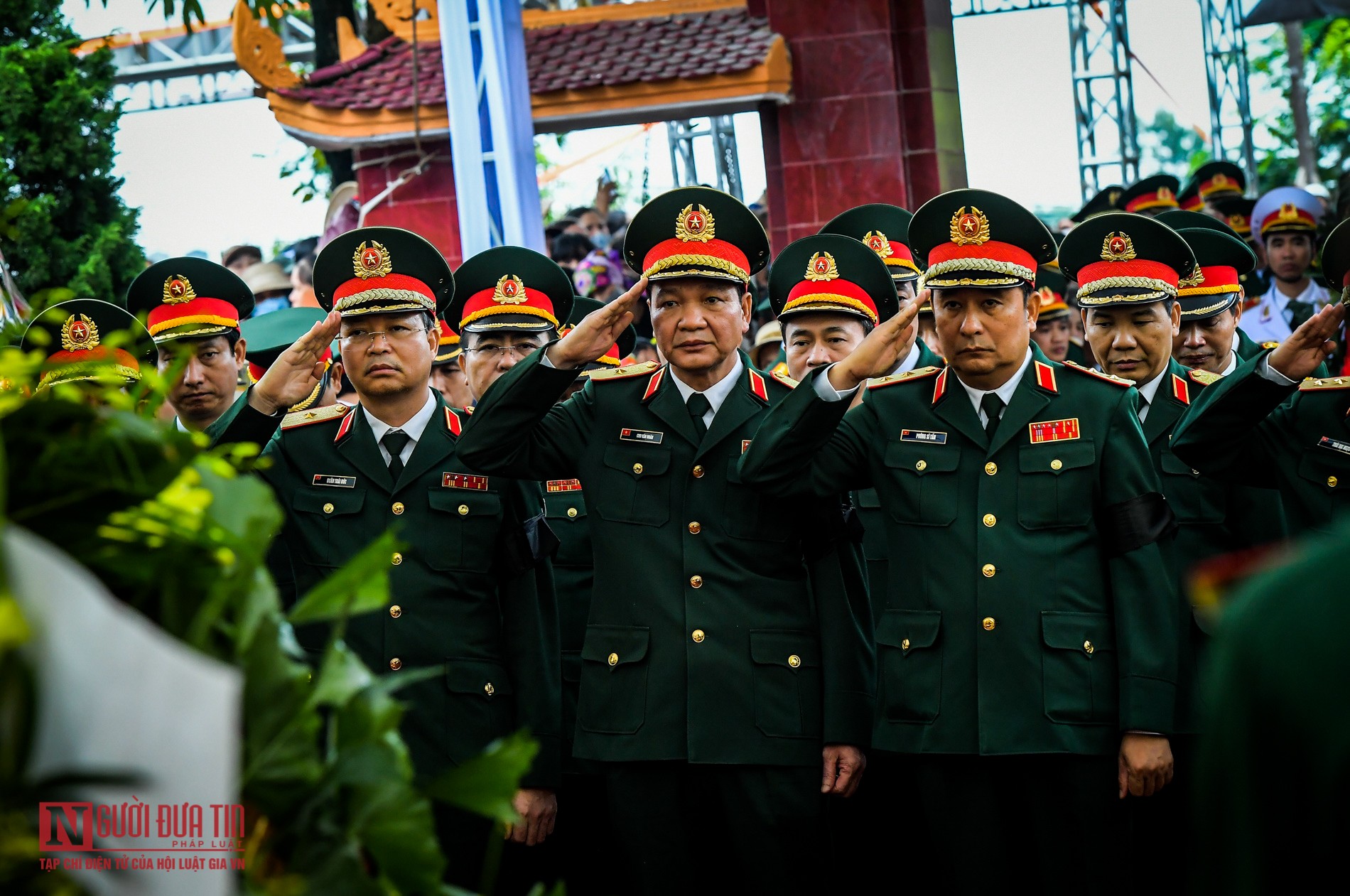 Tin nhanh - Tang lễ Thiếu tướng Nguyễn Hữu Hùng tại quê nhà (Hình 20).