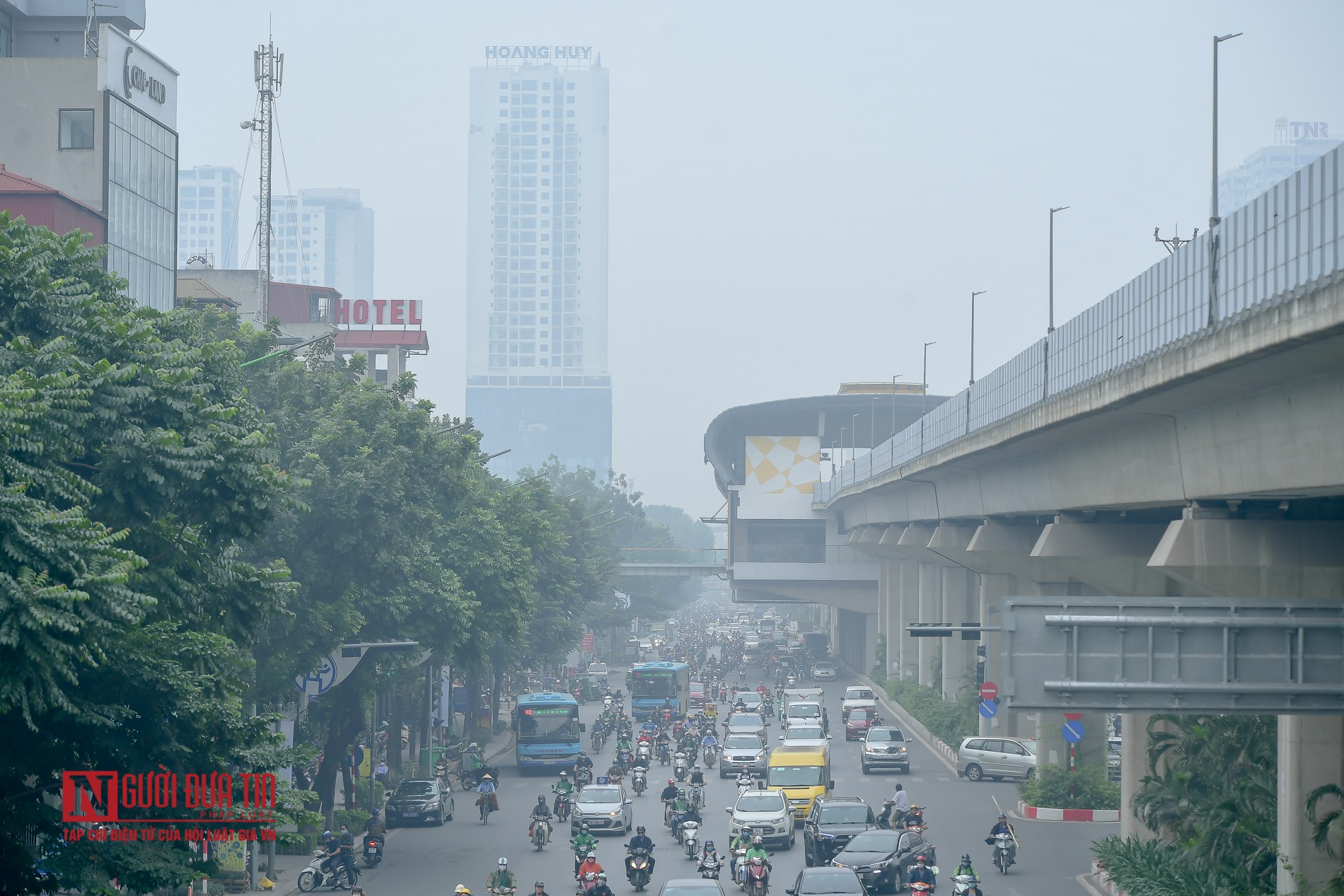 Tin nhanh - Hà Nội: Không khí ô nhiễm, bụi mịn tiếp tục xuất hiện (Hình 9).