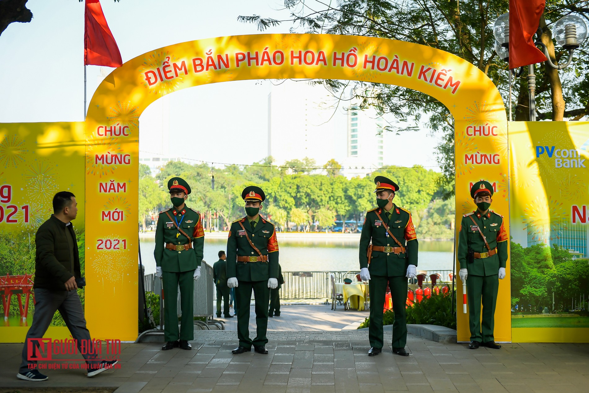 Tin nhanh - Hà Nội: Thắt chặt an ninh trận địa pháo hoa trước thềm năm mới