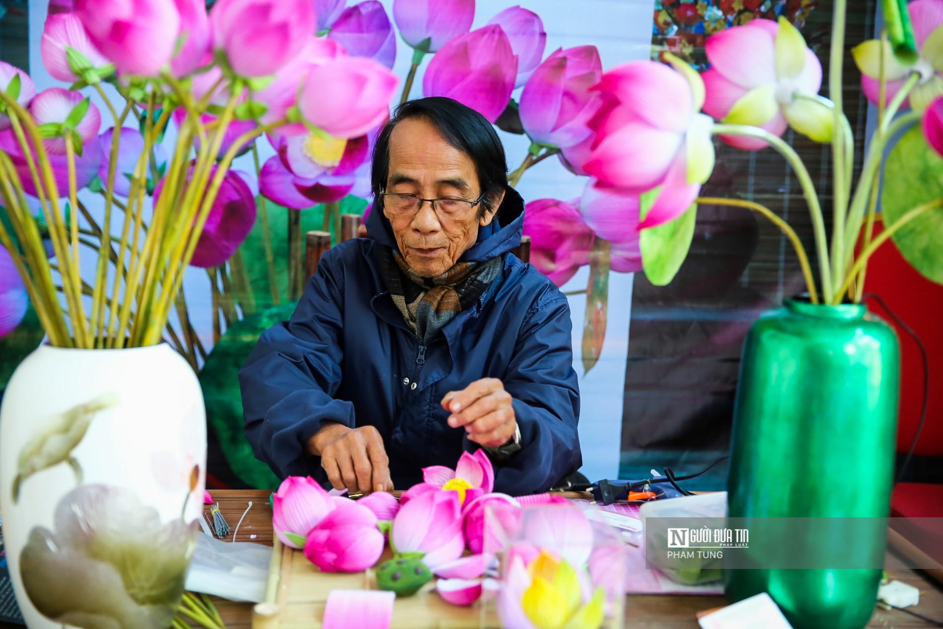 Tin nhanh - Nhộn nhịp không khí Tết tại làng hoa giấy hơn 300 tuổi (Hình 10).