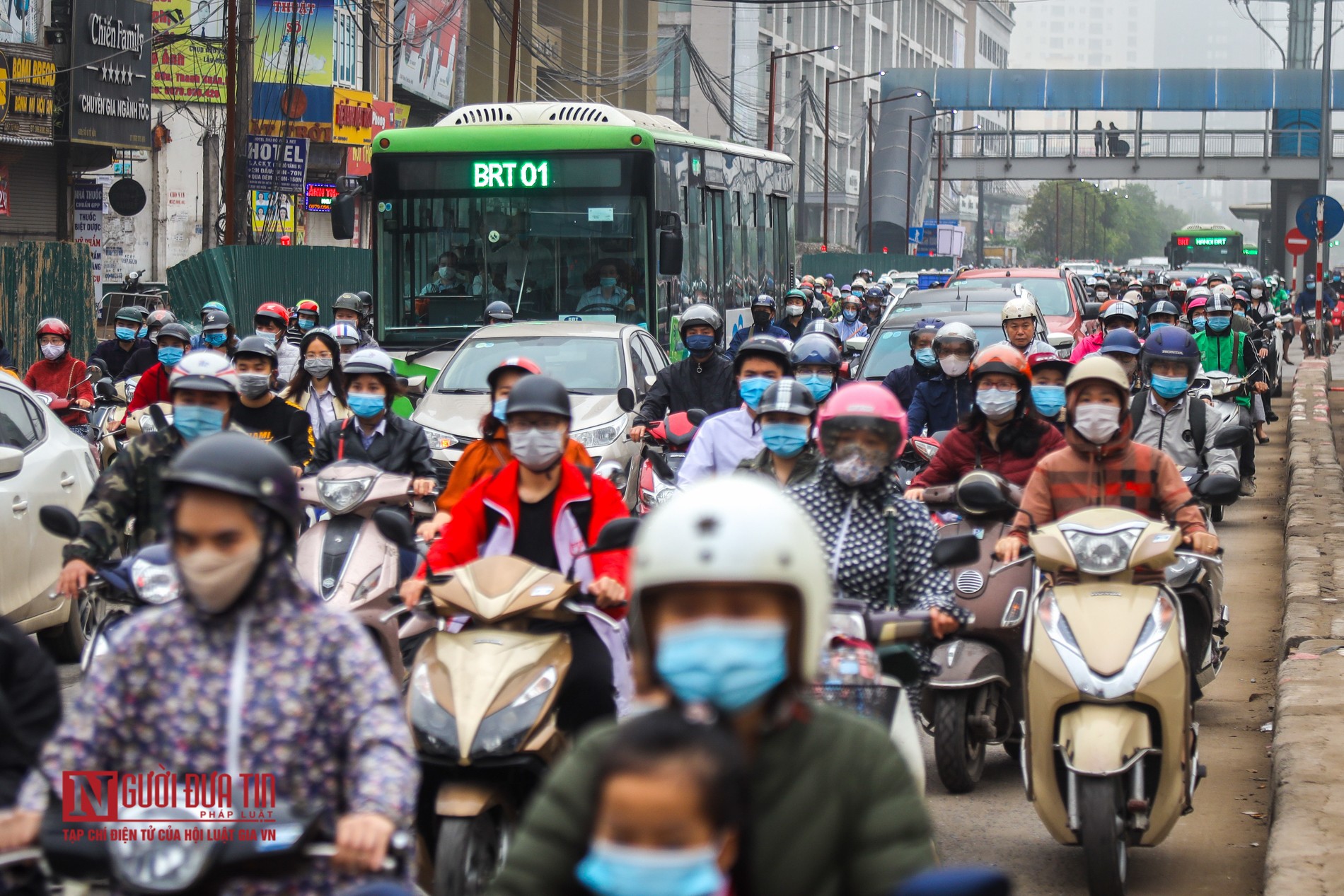 Dân sinh - Đường BRT “thất thủ”, xe buýt nhanh “nhảy” khỏi làn ưu tiên (Hình 2).