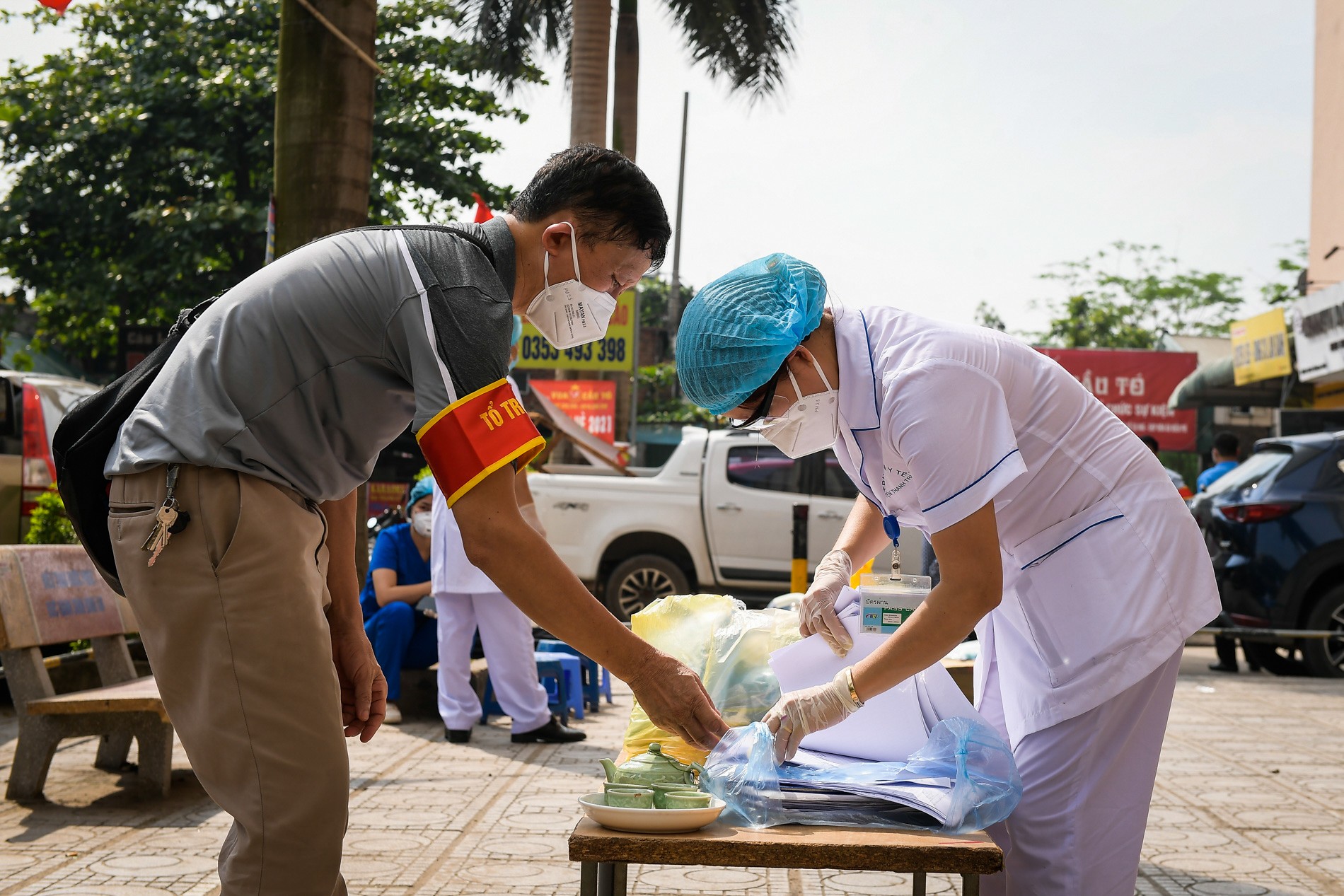 Dân sinh - Hà Nội: Cách ly y tế chung cư Đại Thanh do có ca mắc Covid-19 (Hình 7).