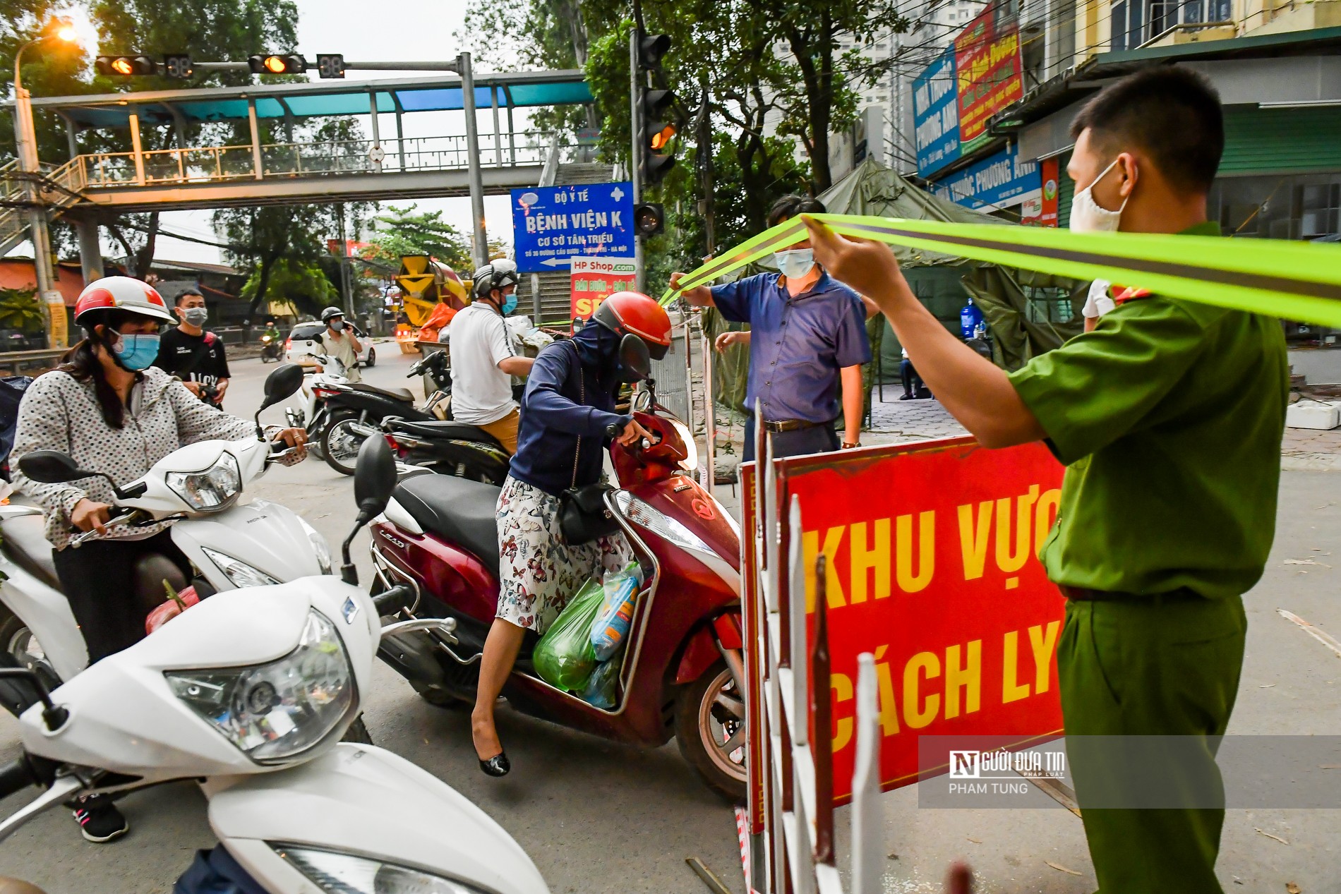 Dân sinh - Hà Nội: Phong tỏa thêm 3 khu dân cư đối diện bệnh viện K Tân Triều (Hình 4).