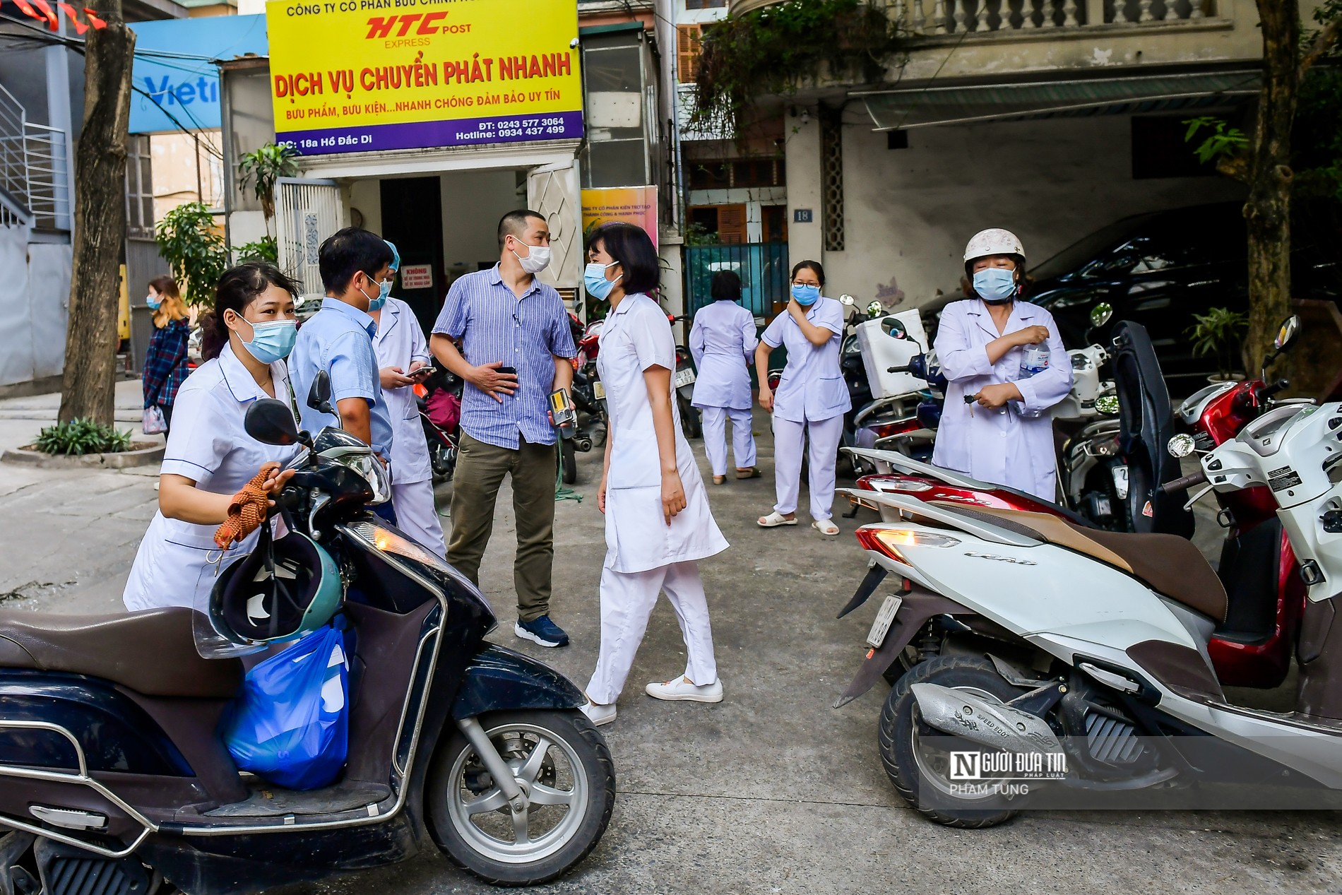 Dân sinh - Hà Nội: Cách ly y tế tòa chung cư 2000 dân do liên quan đến Covid-19 (Hình 4).