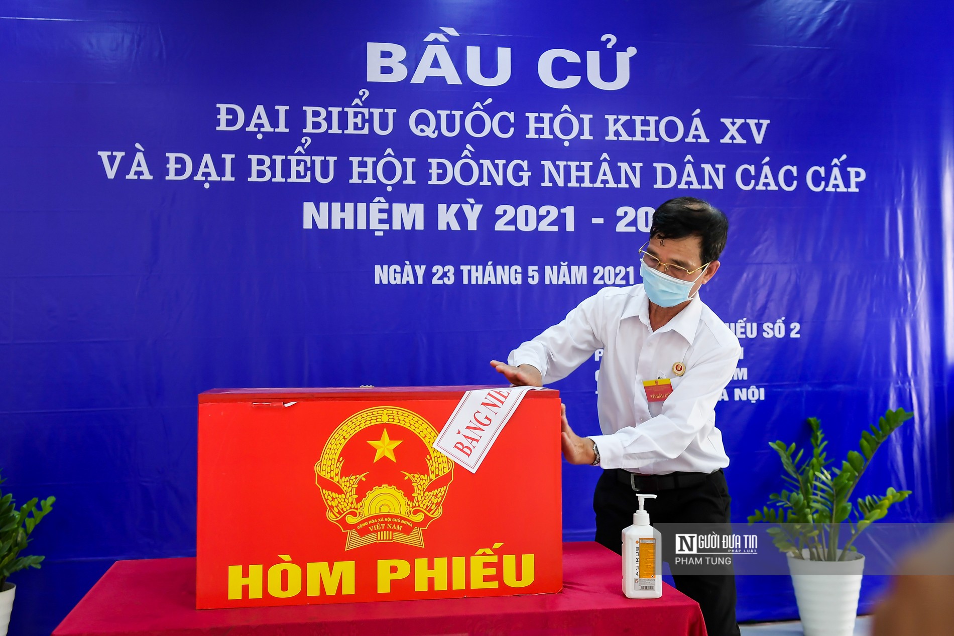 Sự kiện - Hà Nội: Diễn tập bầu cử trong tình hình dịch Covid-19 phức tạp (Hình 8).