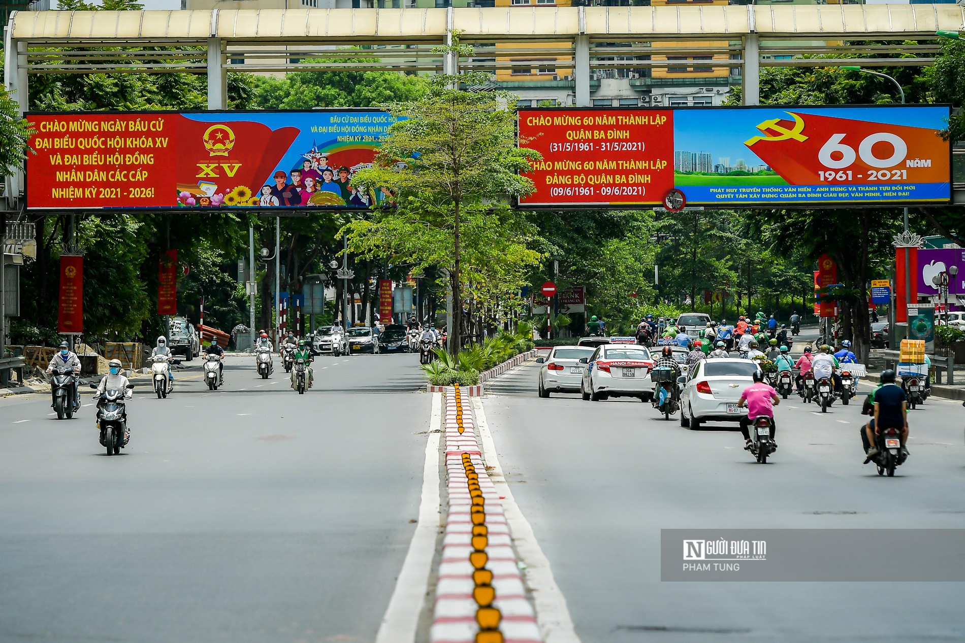 Sự kiện - Đường phố Thủ đô trang hoàng chào mừng Ngày hội bầu cử (Hình 11).