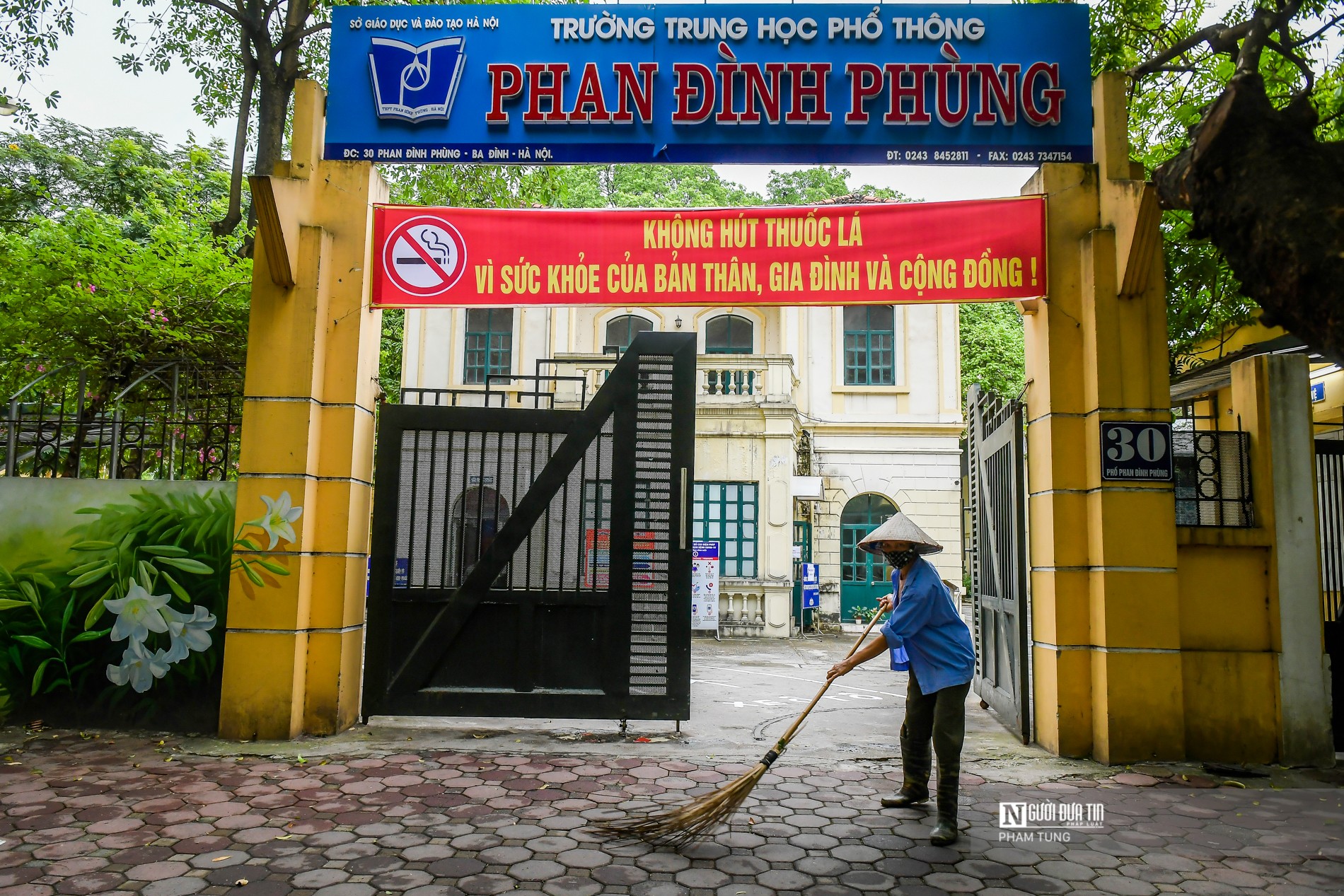 Giáo dục - Hà Nội: Trường học tất bật dọn dẹp chuẩn bị thi vào lớp 10 (Hình 9).