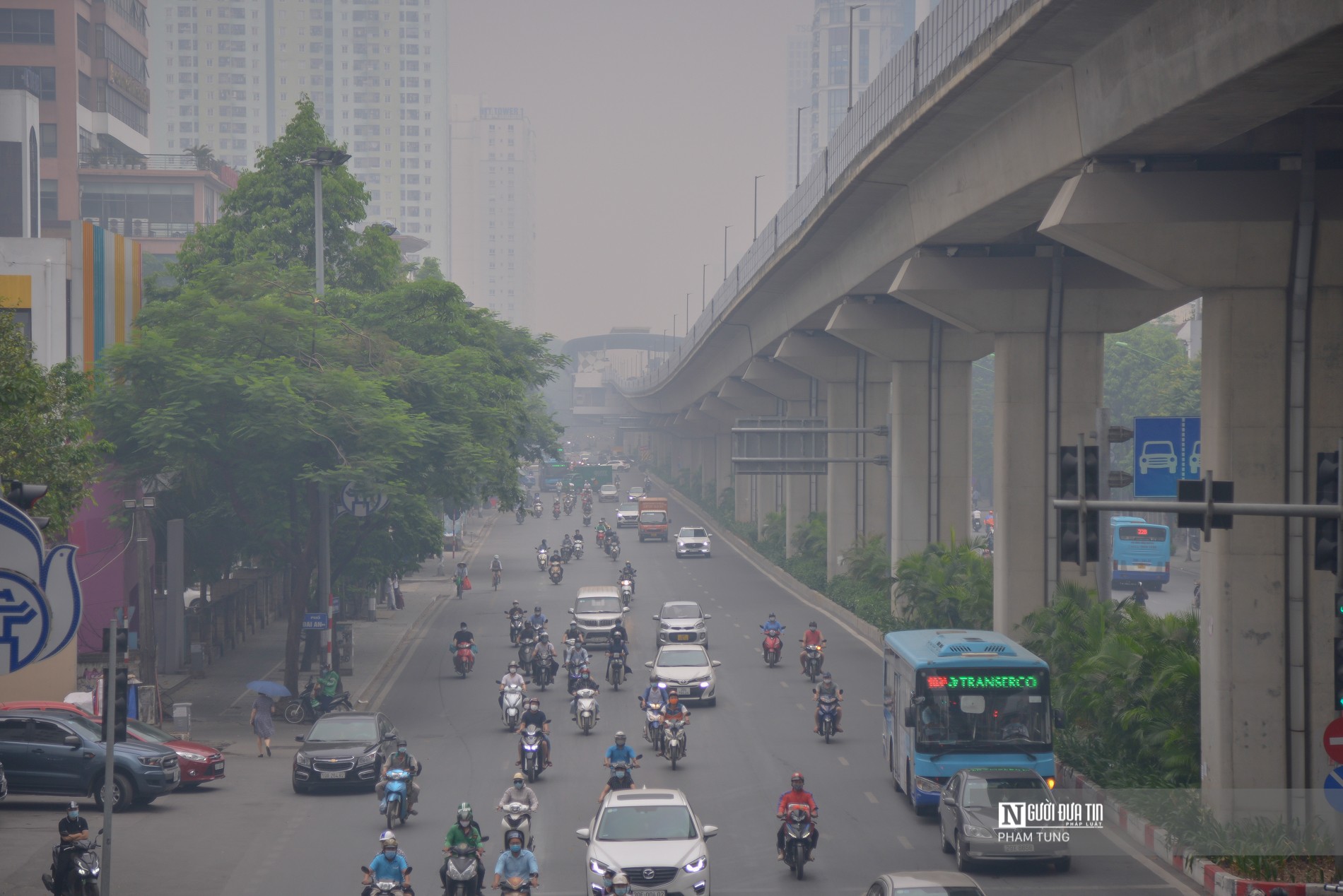 Dân sinh - Hà Nội mịt mù ngày cuối tuần (Hình 2).