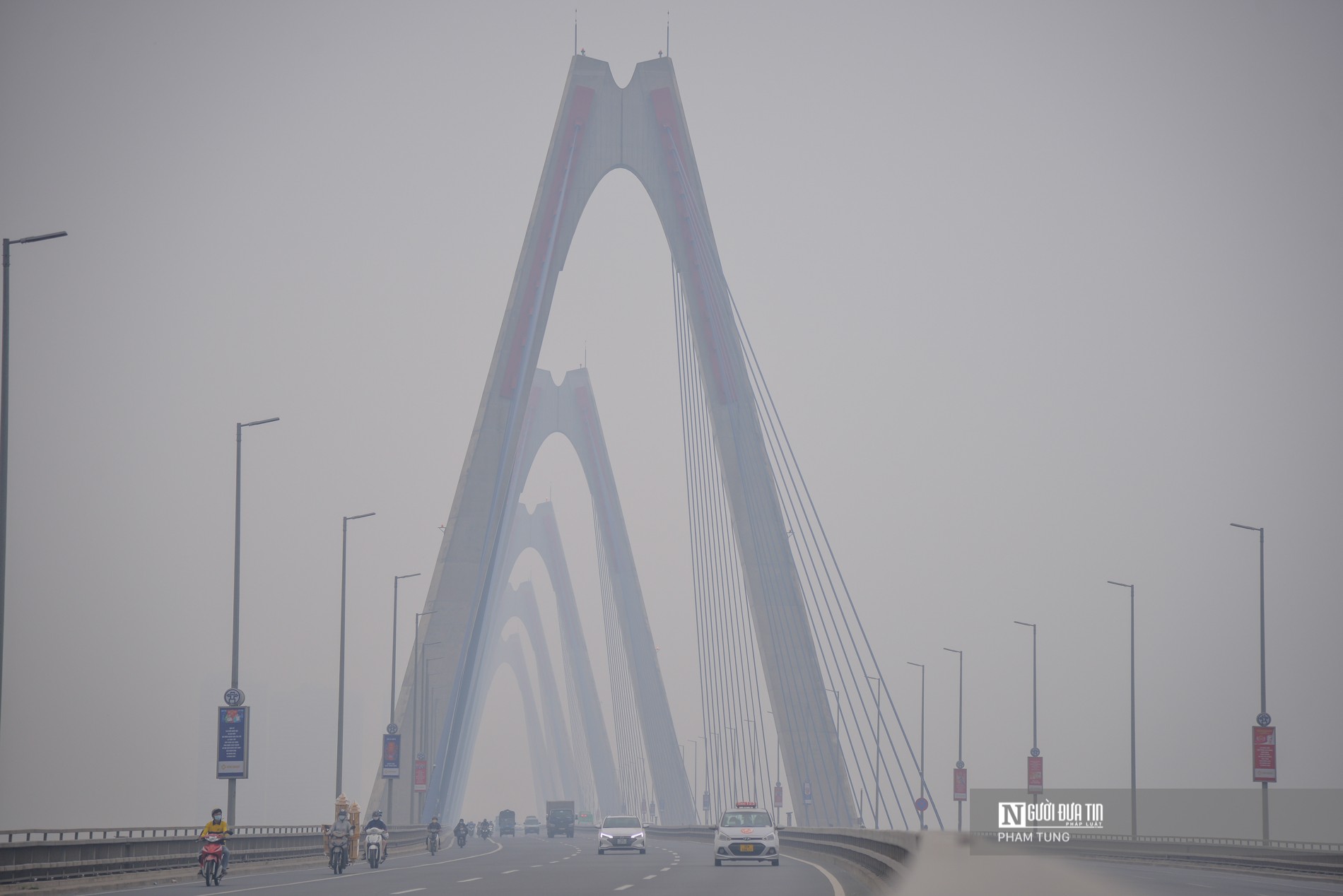 Dân sinh - Hà Nội mịt mù ngày cuối tuần (Hình 6).