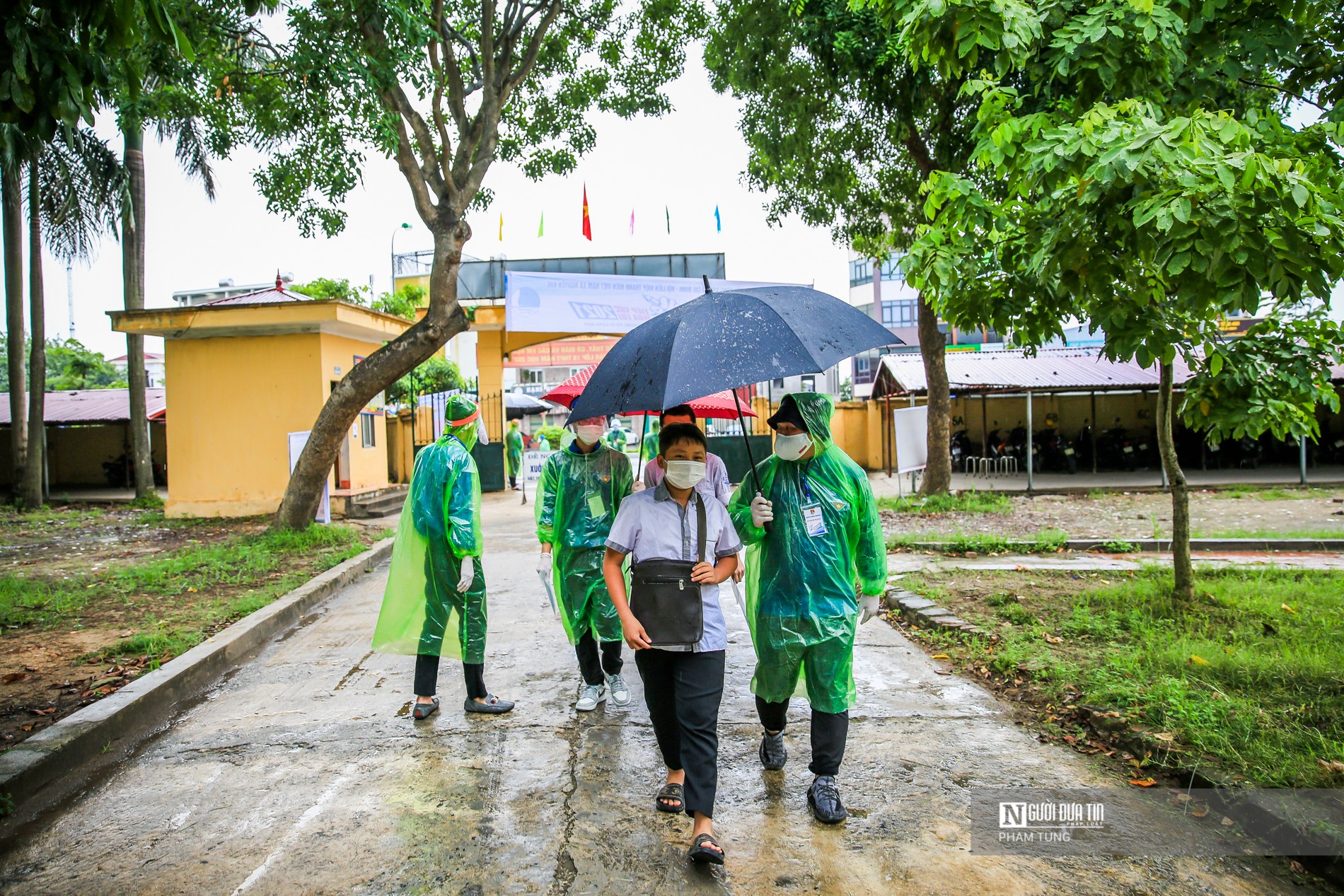 Giáo dục - Hà Nội: Không khí thi tuyển sinh vào lớp 10 tại khu vực tâm dịch (Hình 3).