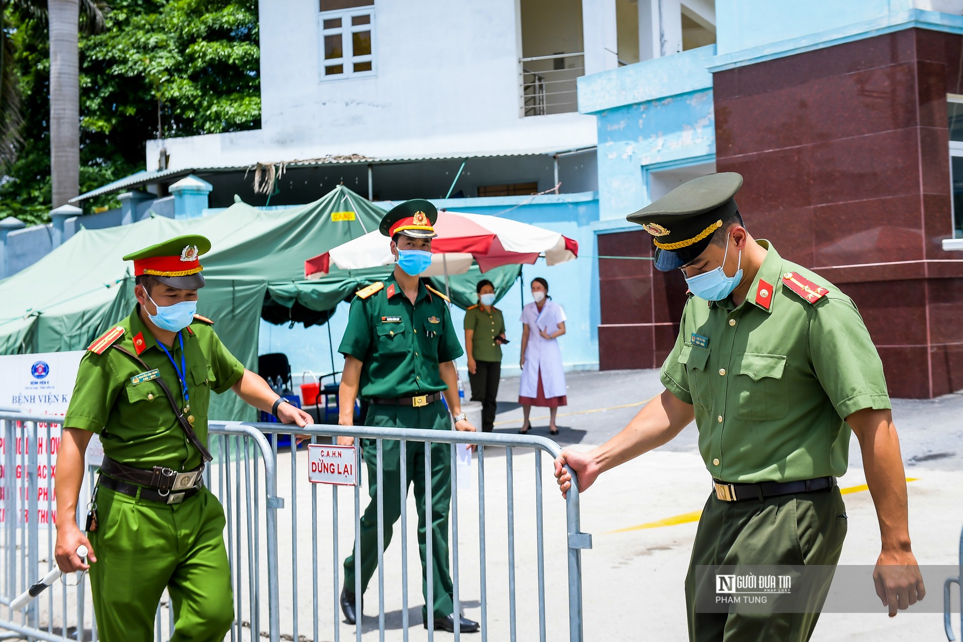 Sự kiện - Dỡ phong toả bệnh viện K cơ sở Tân Triều (Hình 5).