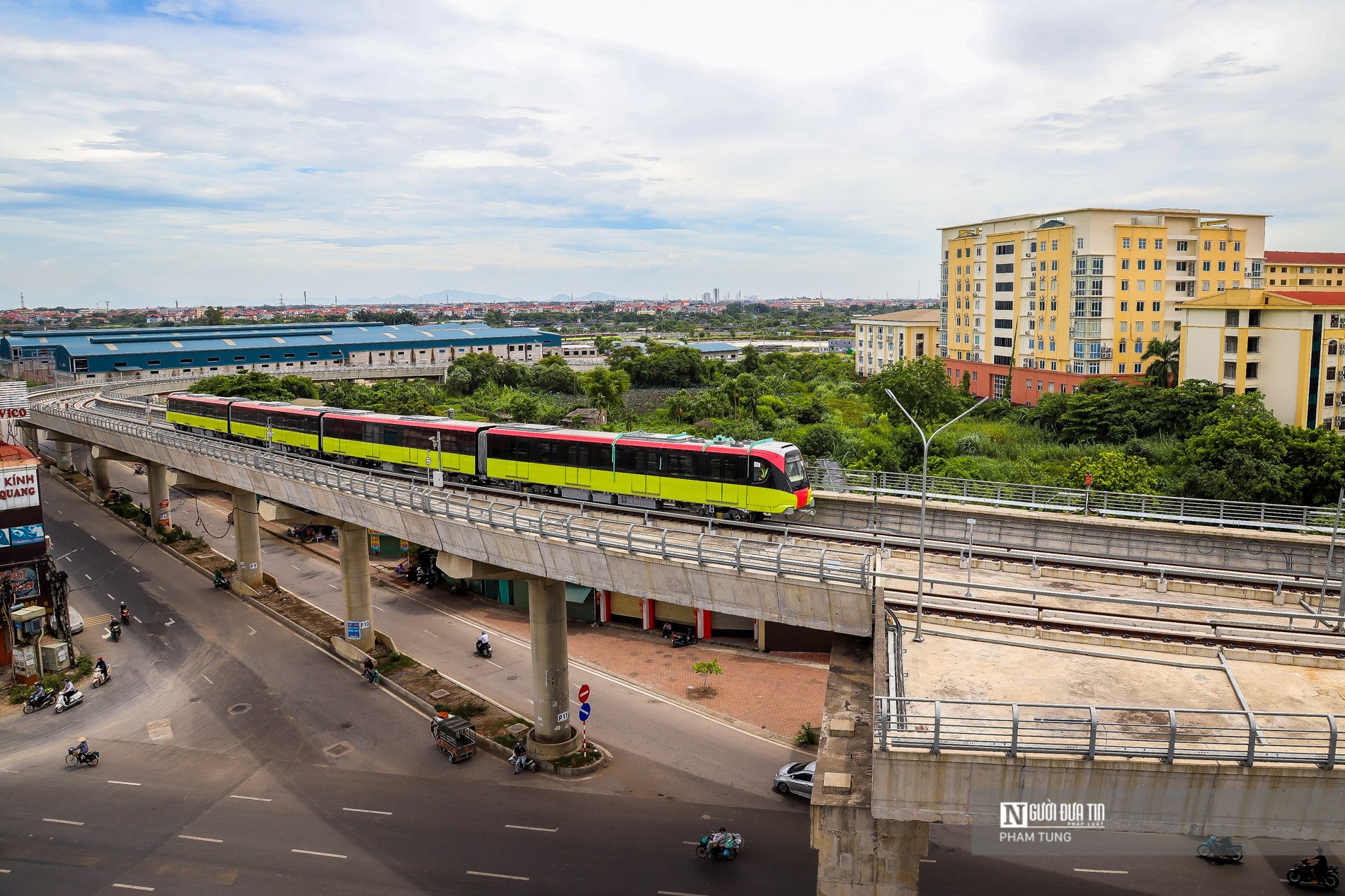 Dân sinh - Ảnh: Tàu Nhổn - ga Hà Nội thử nghiệm xuyên suốt toàn tuyến trên cao (Hình 9).