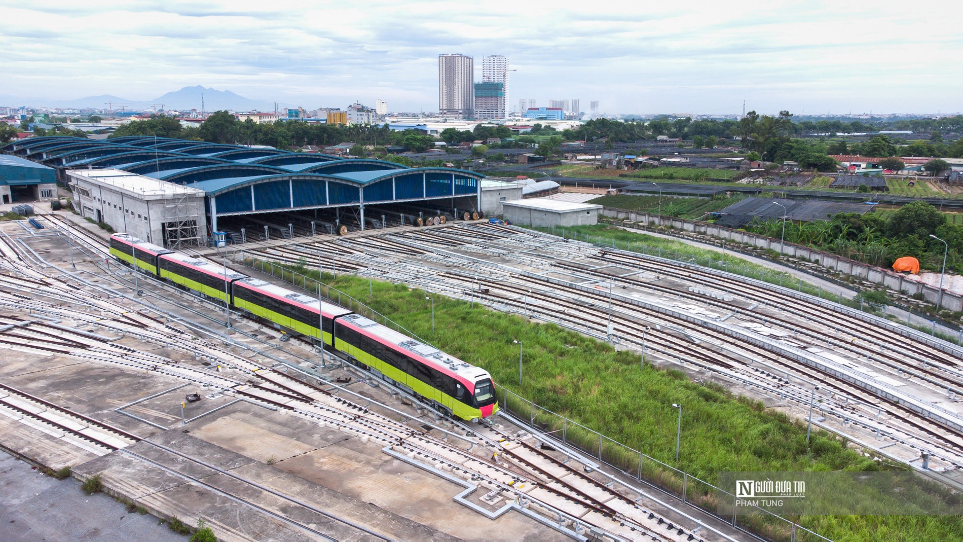 Dân sinh - Ảnh: Tàu Nhổn - ga Hà Nội thử nghiệm xuyên suốt toàn tuyến trên cao