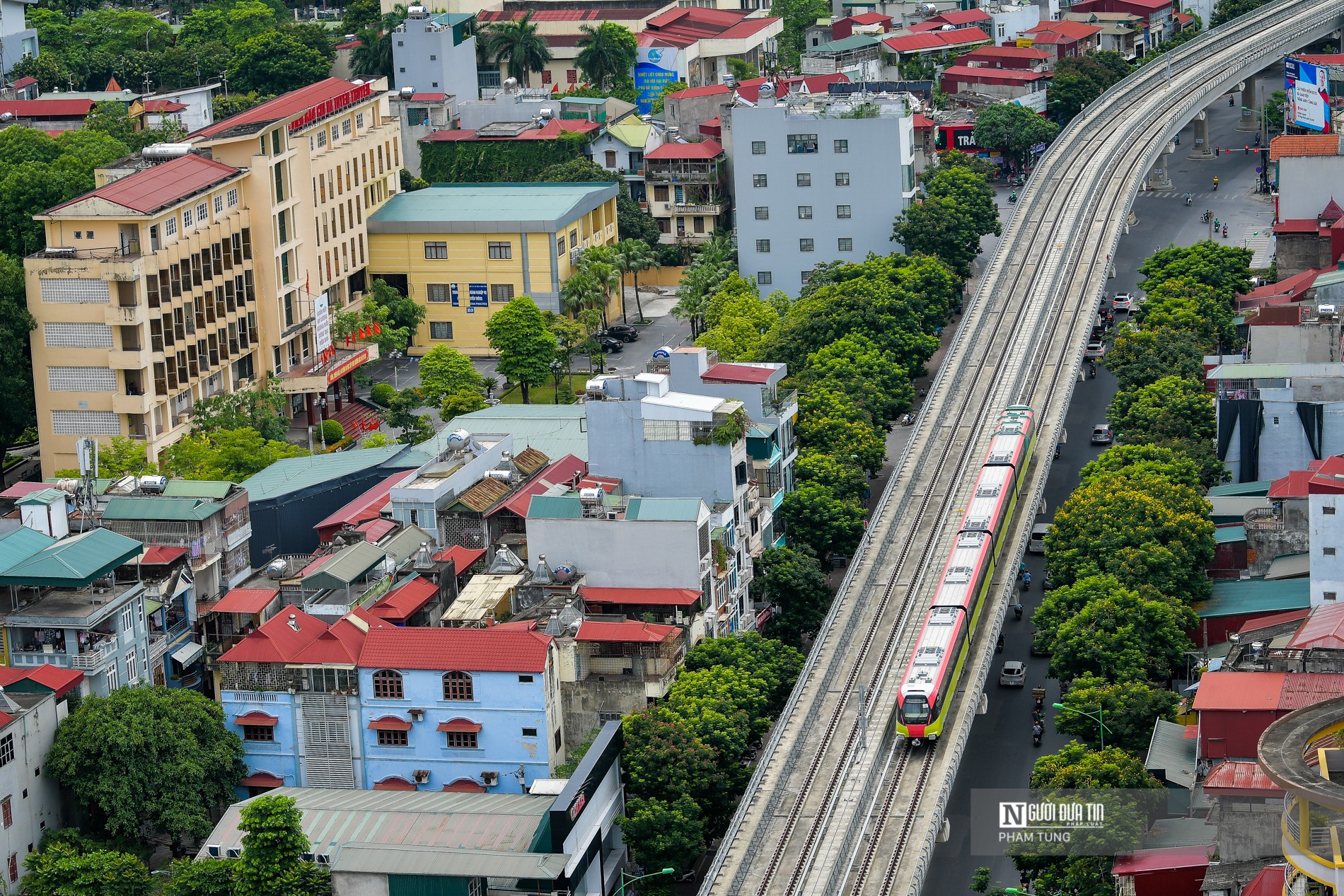 Dân sinh - Ảnh: Tàu Nhổn - ga Hà Nội thử nghiệm xuyên suốt toàn tuyến trên cao (Hình 4).