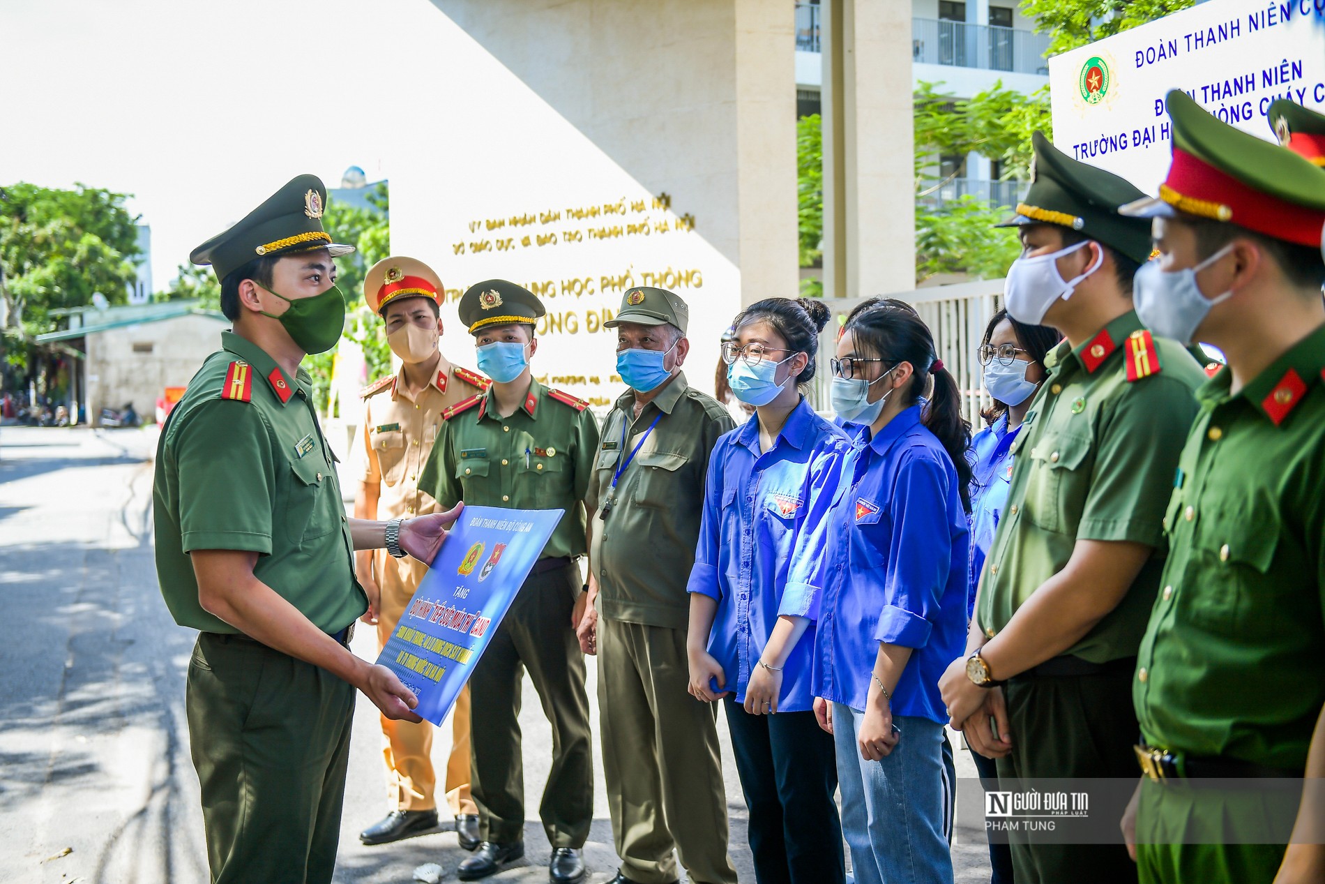 Giáo dục - Đoàn TNCS bộ Công an đồng hành tiếp sức mùa thi (Hình 3).