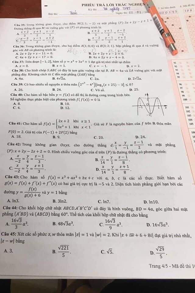 Giáo dục - Xác định được thí sinh làm “lọt” đề thi Toán, bộ GD&ĐT xử lý thế nào? (Hình 2).