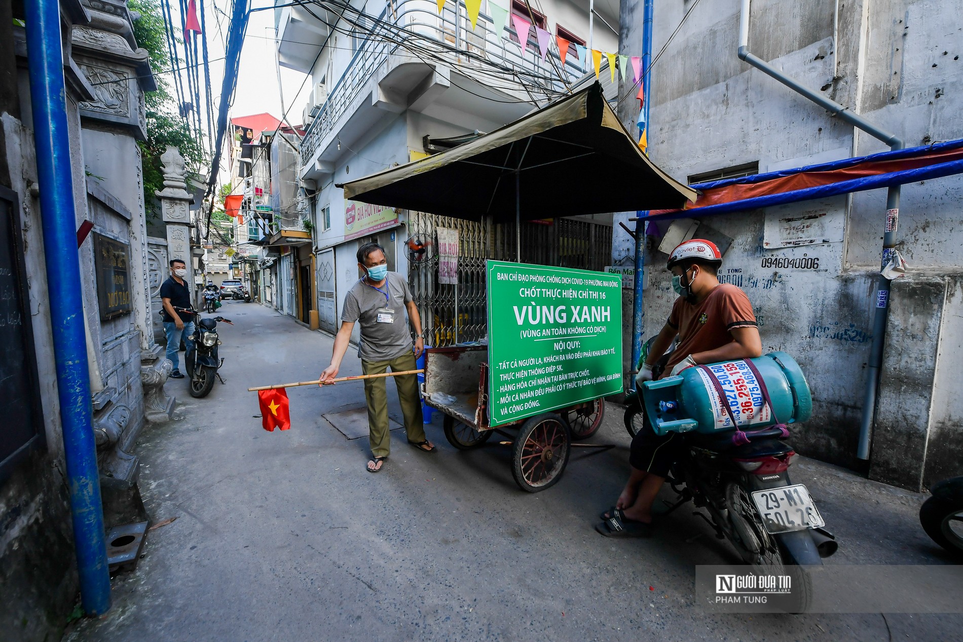 Dân sinh - Hà Nội: Xuất hiện các 'vùng xanh' phòng dịch Covid-19 (Hình 2).