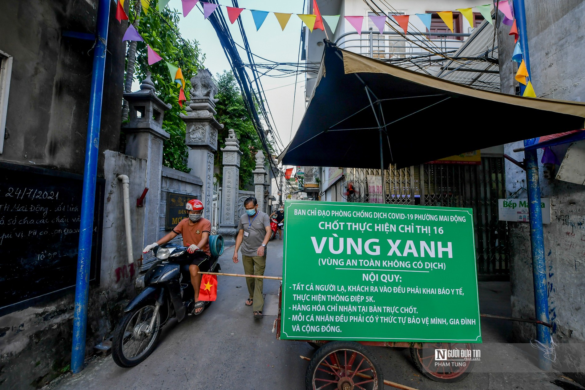 Dân sinh - Hà Nội: Xuất hiện các 'vùng xanh' phòng dịch Covid-19 (Hình 5).