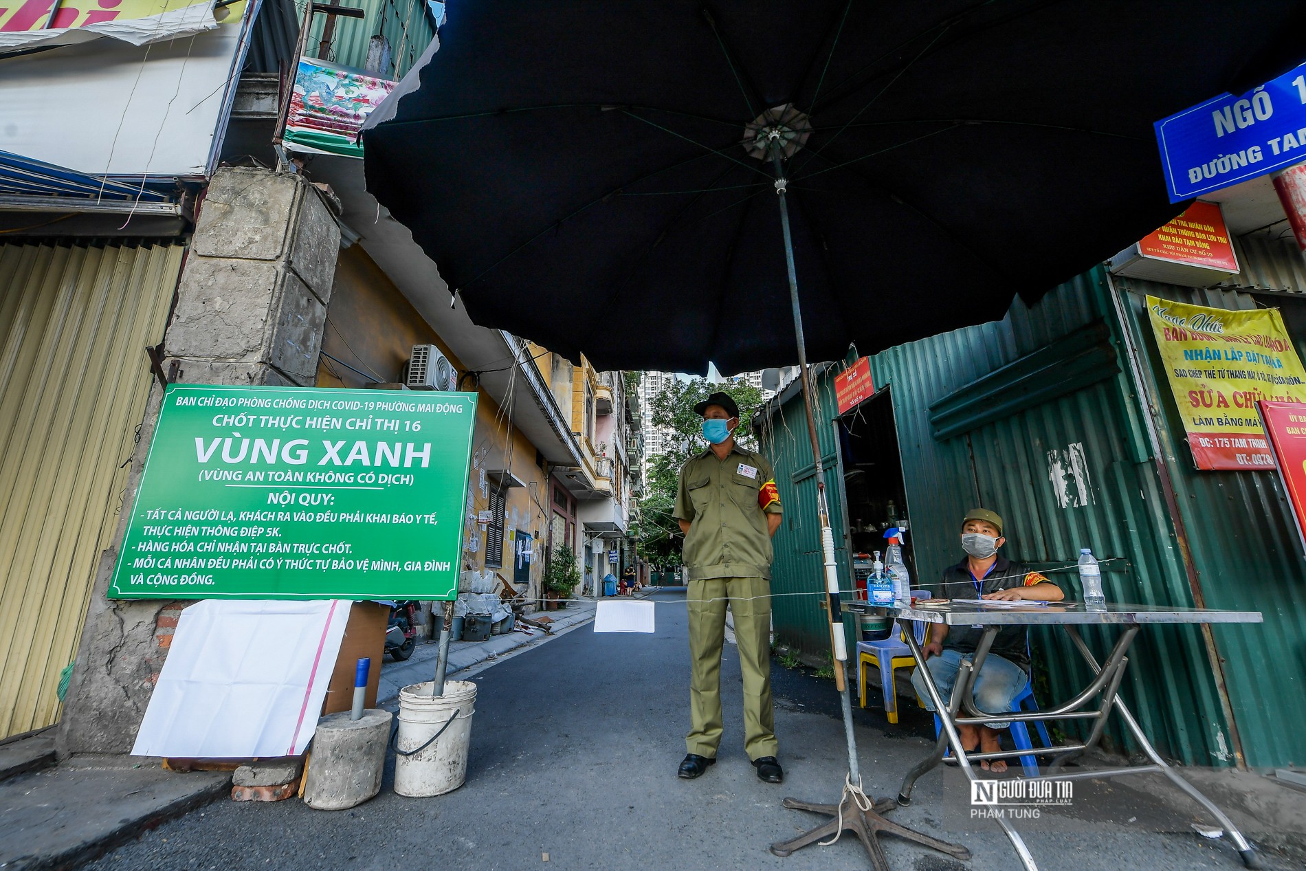 Dân sinh - Hà Nội: Xuất hiện các 'vùng xanh' phòng dịch Covid-19 (Hình 13).