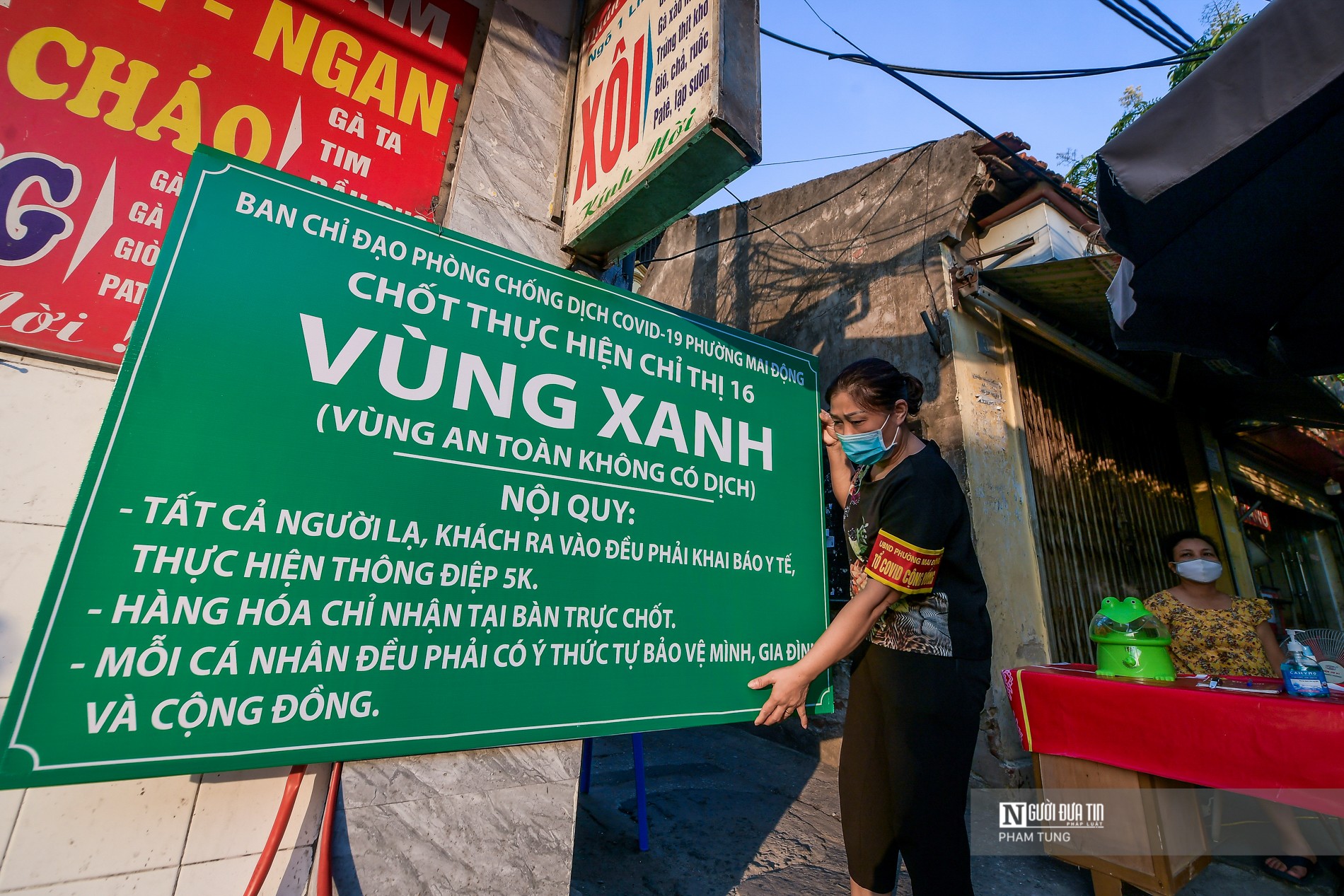 Dân sinh - Hà Nội: Xuất hiện các 'vùng xanh' phòng dịch Covid-19 (Hình 8).