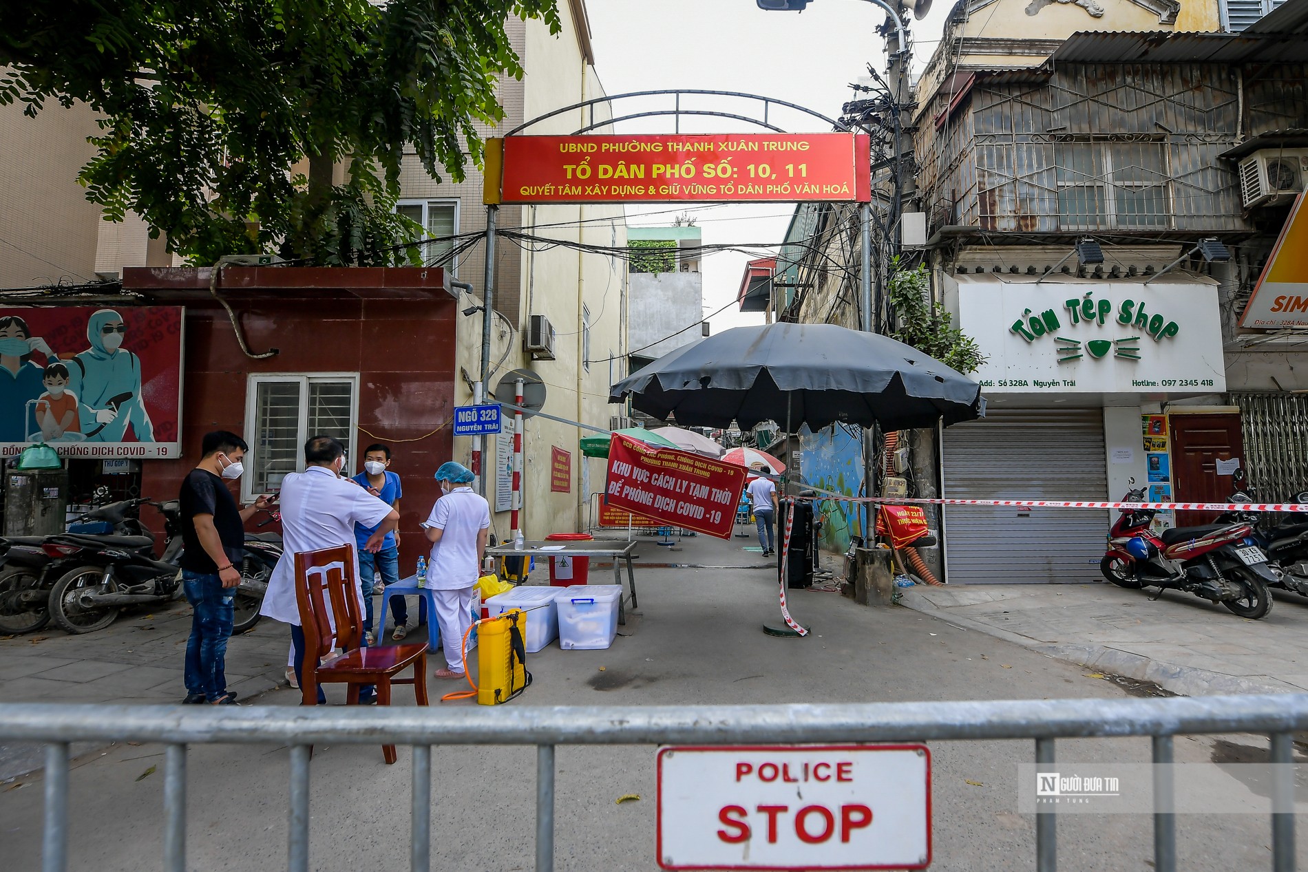 Dân sinh - Hà Nội: Phong tỏa khu dân cư 2000 người (Hình 2).