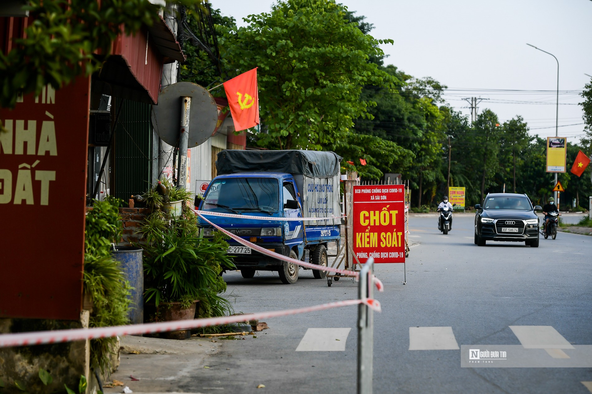 Sự kiện - Hà Nội: Phong toả nhiều khu dân cư tại huyện Quốc Oai (Hình 8).