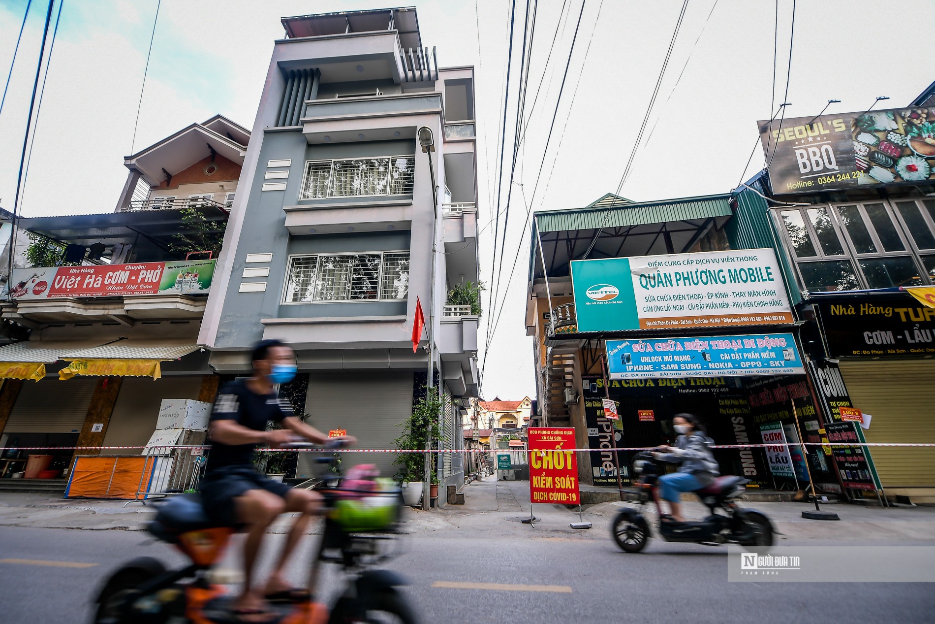 Sự kiện - Hà Nội: Phong toả nhiều khu dân cư tại huyện Quốc Oai (Hình 11).