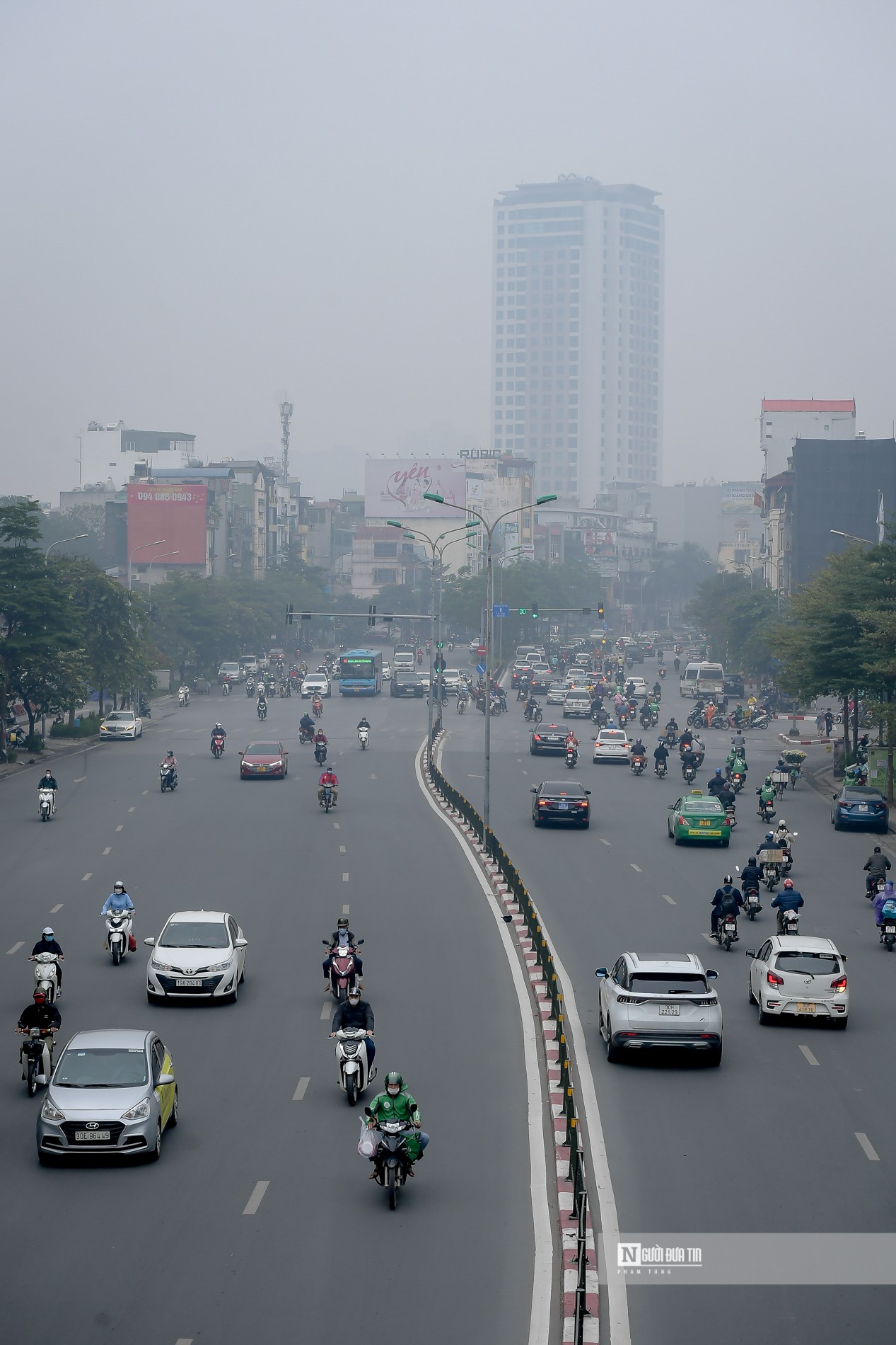 Môi trường - Hà Nội mù mịt do ô nhiễm không khí mức độ cao (Hình 5).