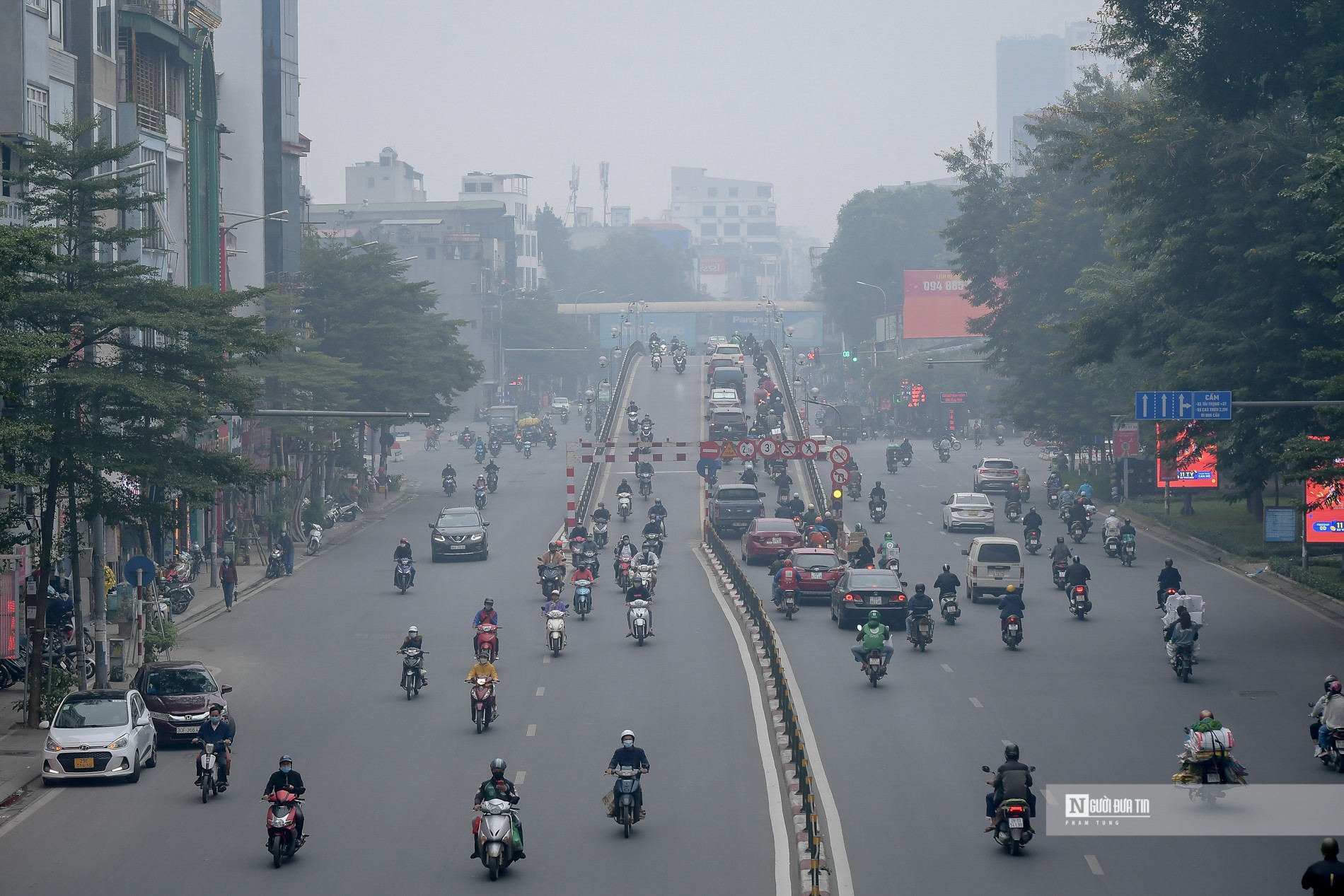 Môi trường - Hà Nội mù mịt do ô nhiễm không khí mức độ cao (Hình 9).