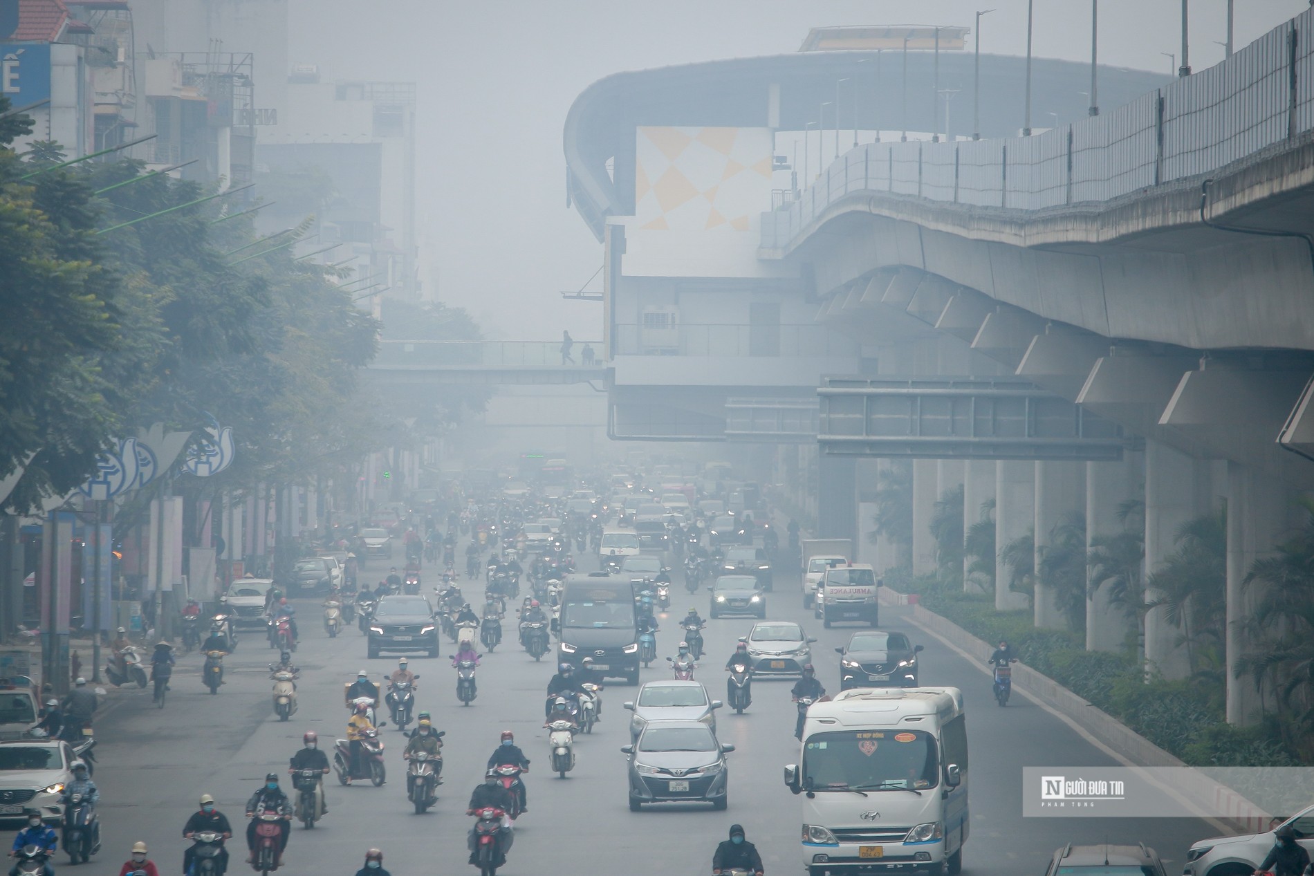 Môi trường - Ô nhiễm bao trùm Thủ đô (Hình 3).