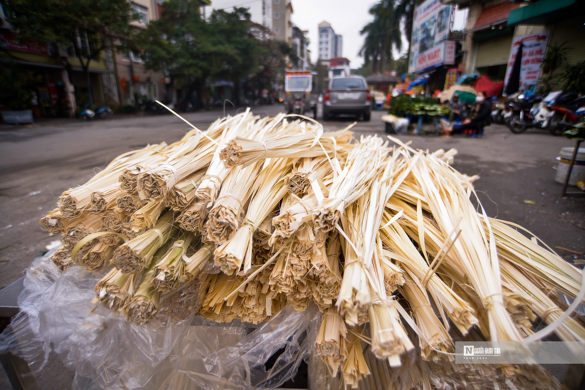 Dân sinh - Chợ lá dong lâu đời nhất Thủ đô vắng vẻ ngày cận Tết (Hình 8).