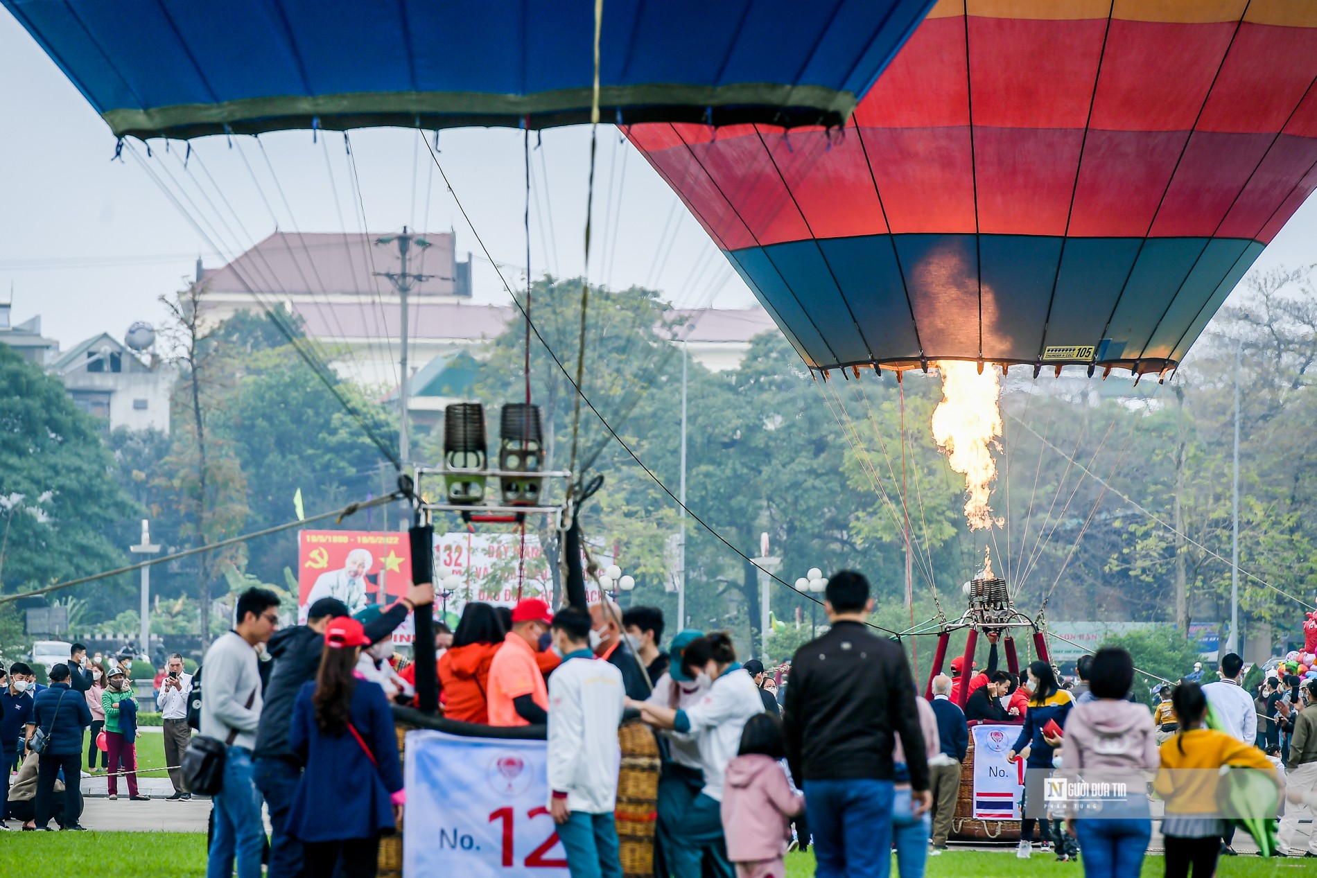 Văn hoá - Người dân thích thú tham gia lễ hội khinh khí cầu lớn nhất nước (Hình 13).