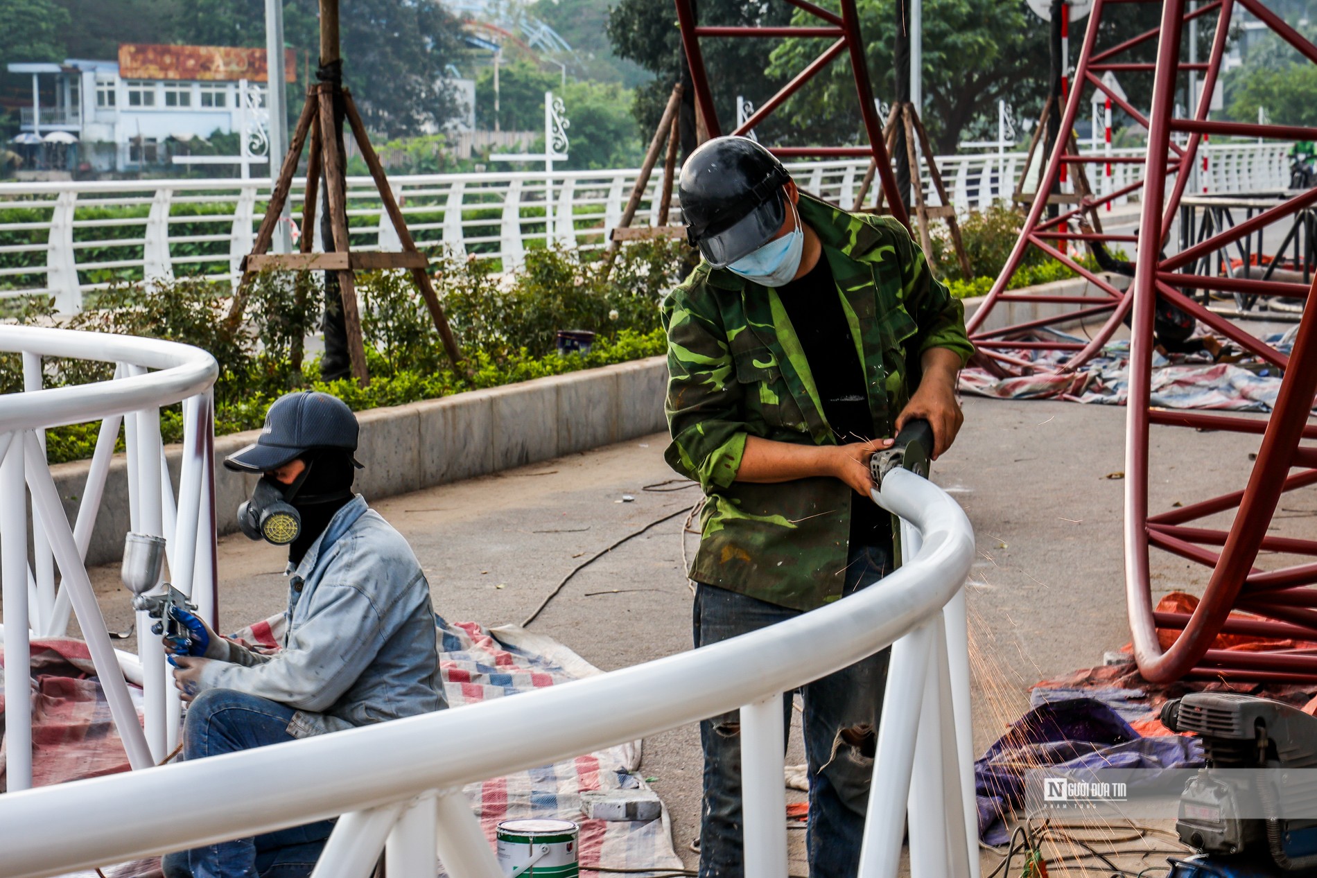 Dân sinh - Hà Nội: Chỉnh trang phố đi bộ Trịnh Công Sơn trước 30/4 - 1/5 (Hình 10).