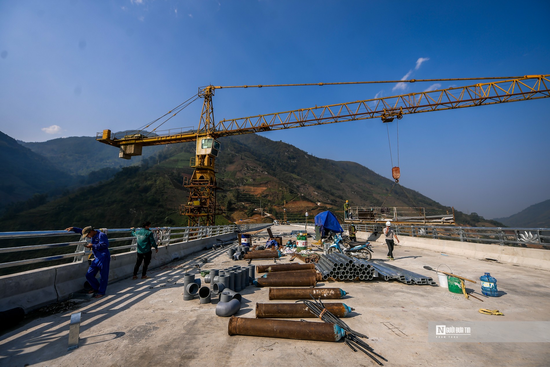 Dân sinh - Cận cảnh cầu cạn cao nhất Việt Nam sắp hoàn thành (Hình 6).