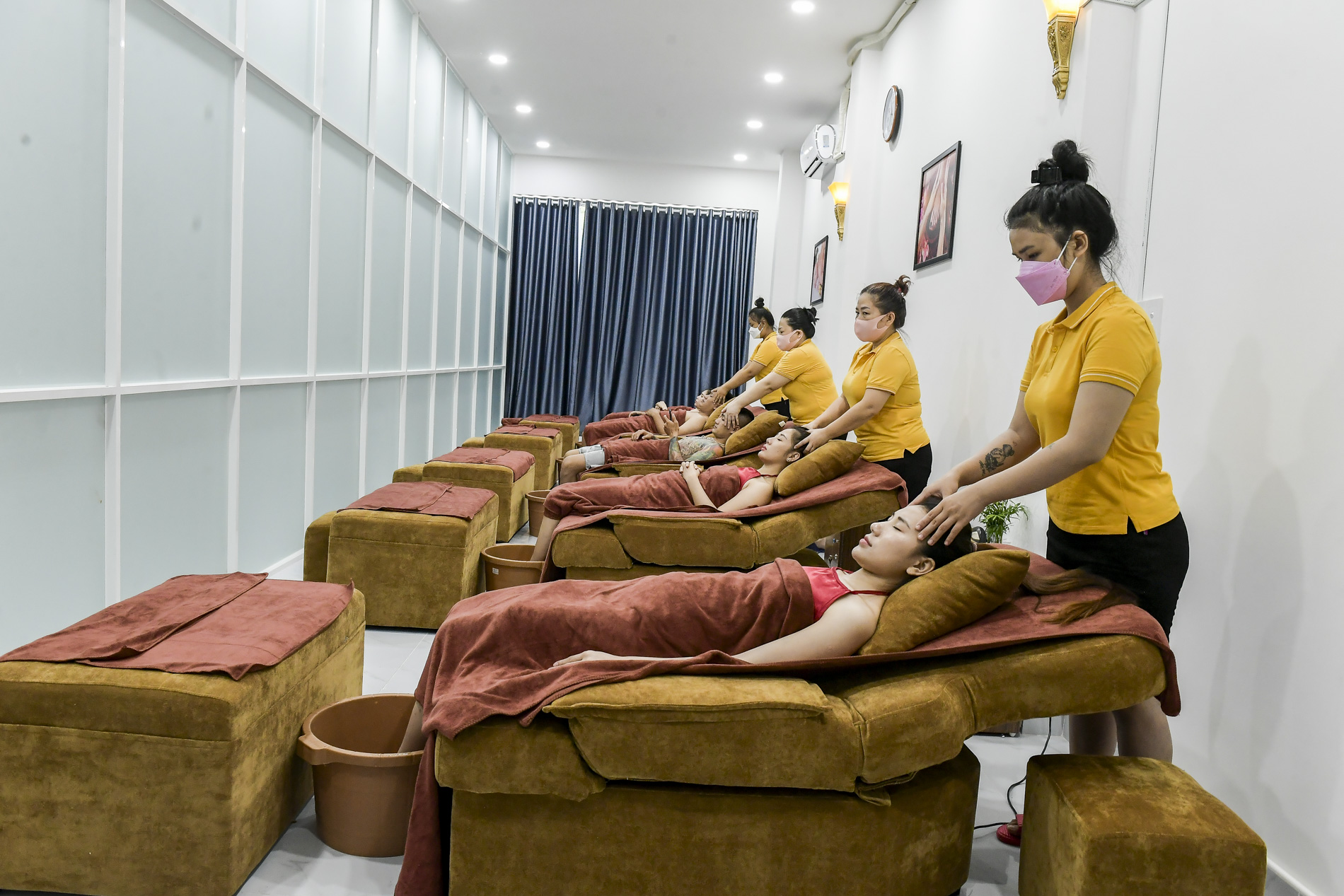 Sức khỏe - Bà rịa Vũng Tàu: Dịch vụ massage, gội đầu dưỡng sinh hút khách sau Covid-19 (Hình 2).