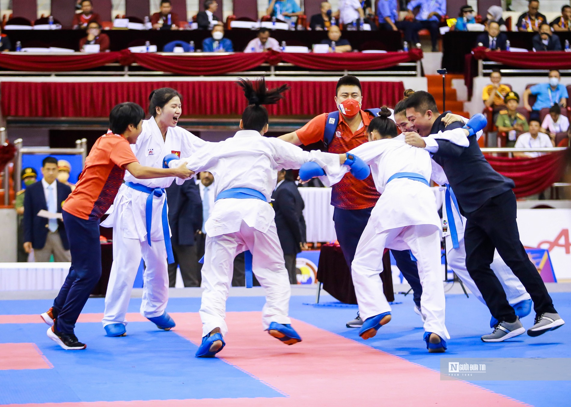 Thể thao - Việt Nam giành thêm HCV Karate ngày thi đấu cuối (Hình 8).