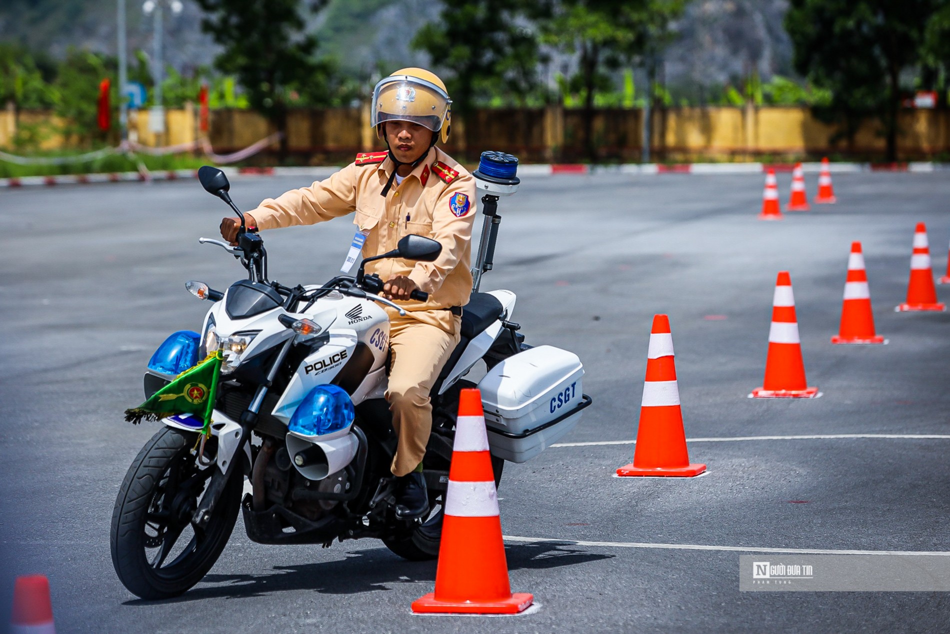 Sự kiện - 160 CSGT tranh tài lái xe mô tô, ô tô đặc chủng (Hình 8).